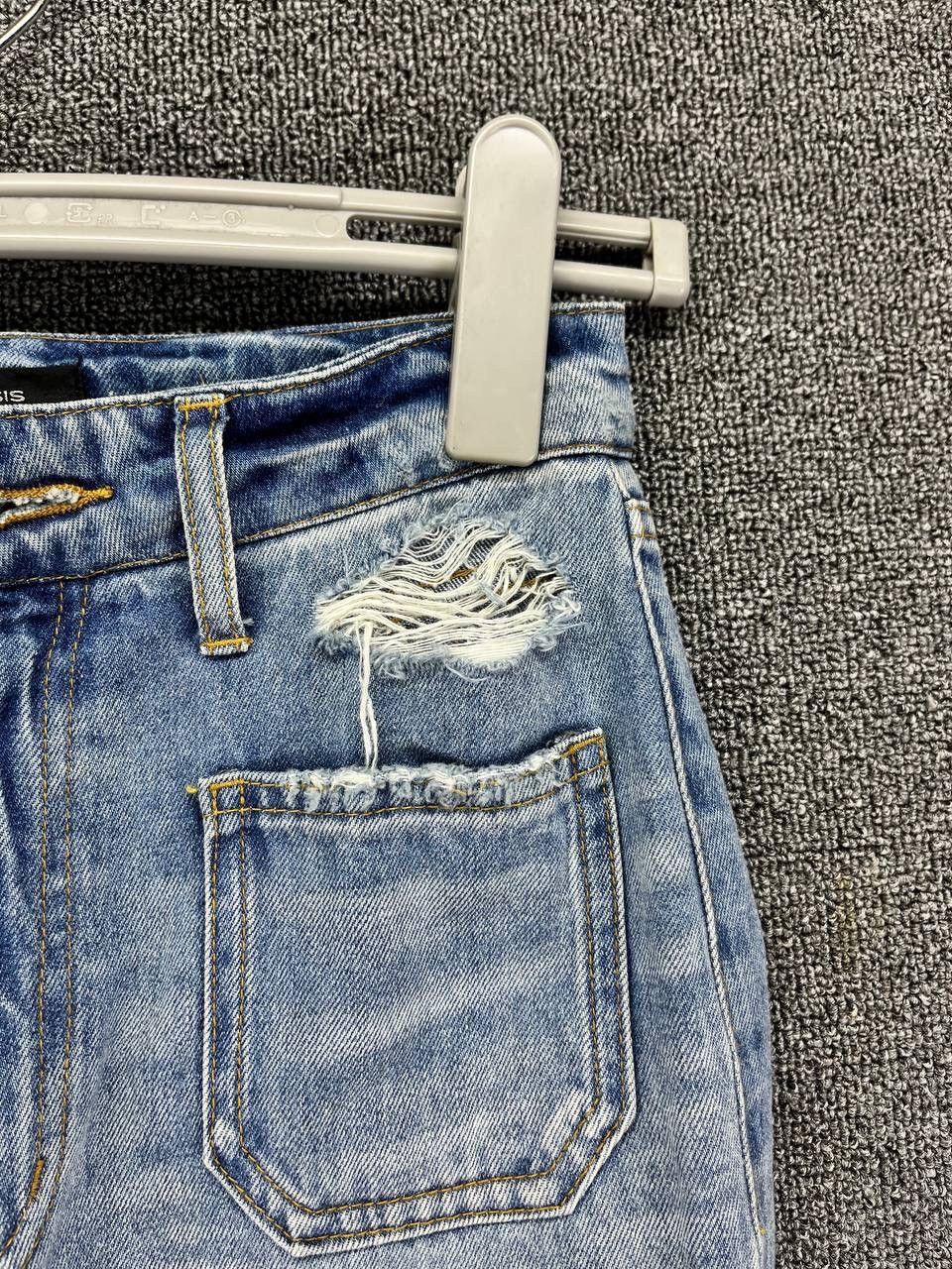 Japanese Brand Vintage Jeanasis Flare Bootcut Jeans Denim Pants Size 25" / US 0 / IT 36 - 8 Thumbnail