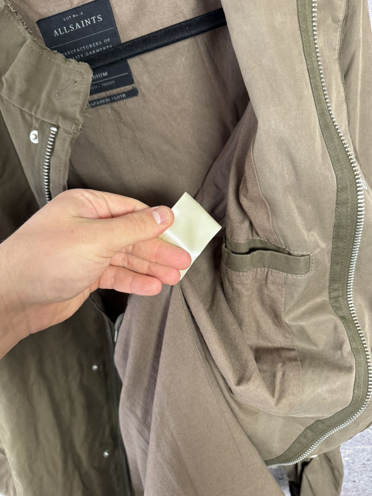 Allsaints All Saints Green Utility LOGAN Jacket/Parka Japanese Cloth M Size US M / EU 48-50 / 2 - 19 Thumbnail