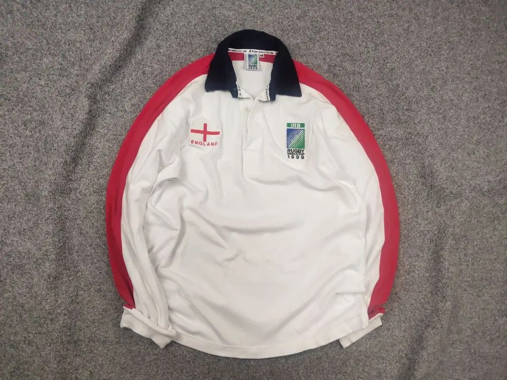 Vintage Vintage England 1999 Rugby World Cup Long sleeve jersey Size US M / EU 48-50 / 2 - 1 Thumbnail