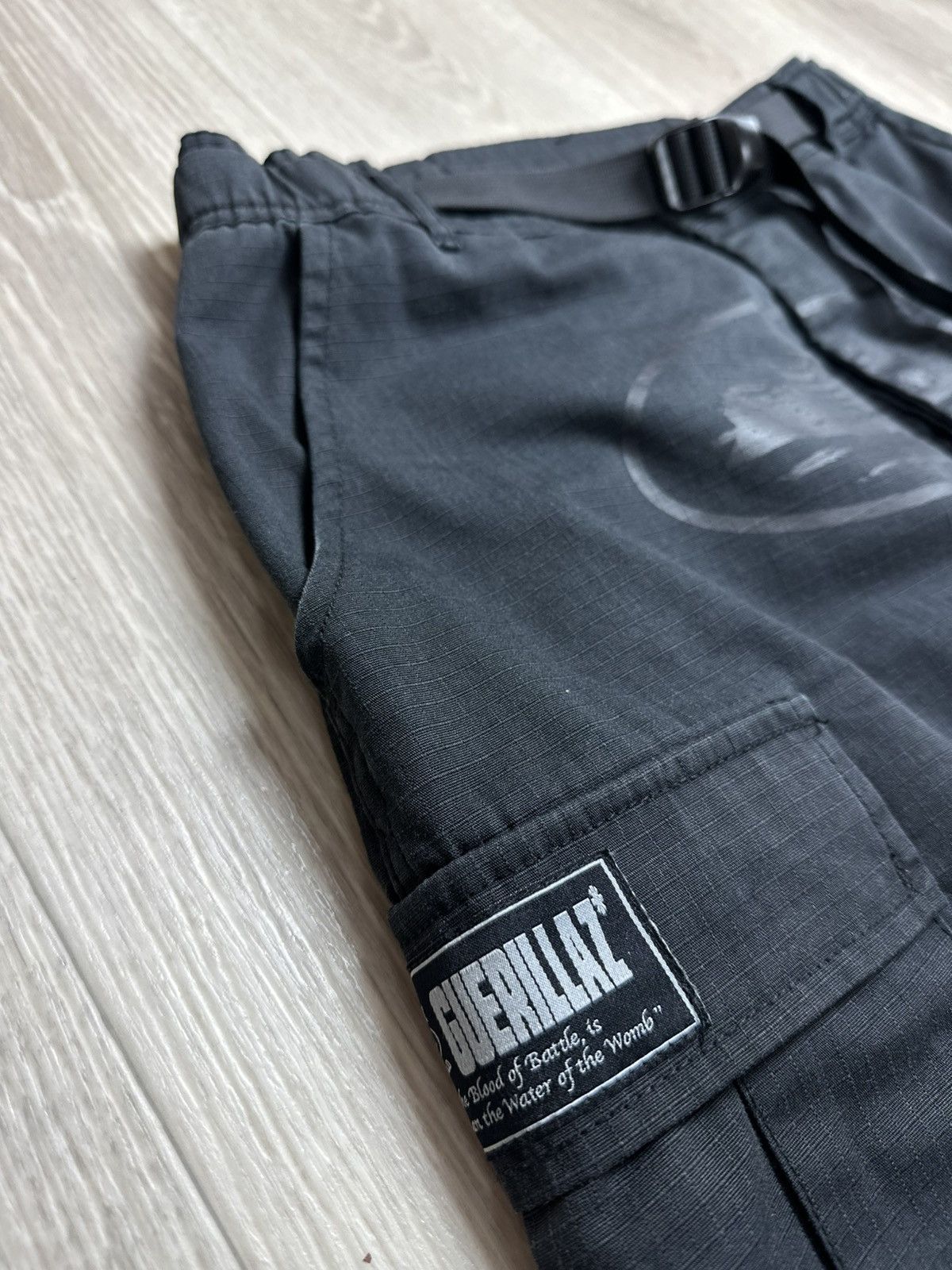 Corteiz Corteiz RTW Cargo Black Pants Size US 30 / EU 46 - 4 Thumbnail