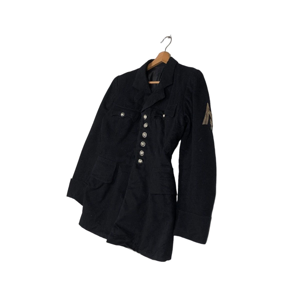 Vintage 🔥TRUE VINTAGE 60’s WOOL BUTTON JACKET MILITARY WEAR ARMY Size US M / EU 48-50 / 2 - 4 Thumbnail