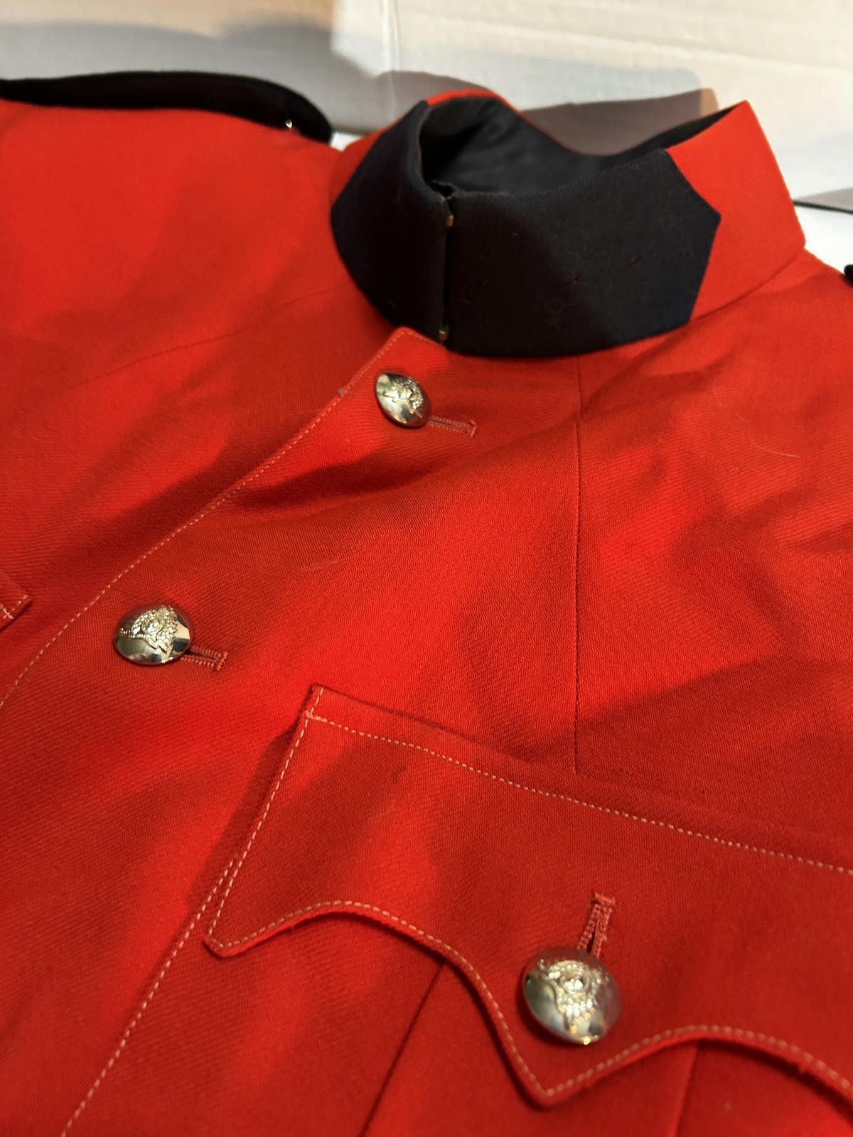 Other Authentic Vintage 1959 RCMP Red Serge Tunic with Provenance Size ONE SIZE - 4 Thumbnail