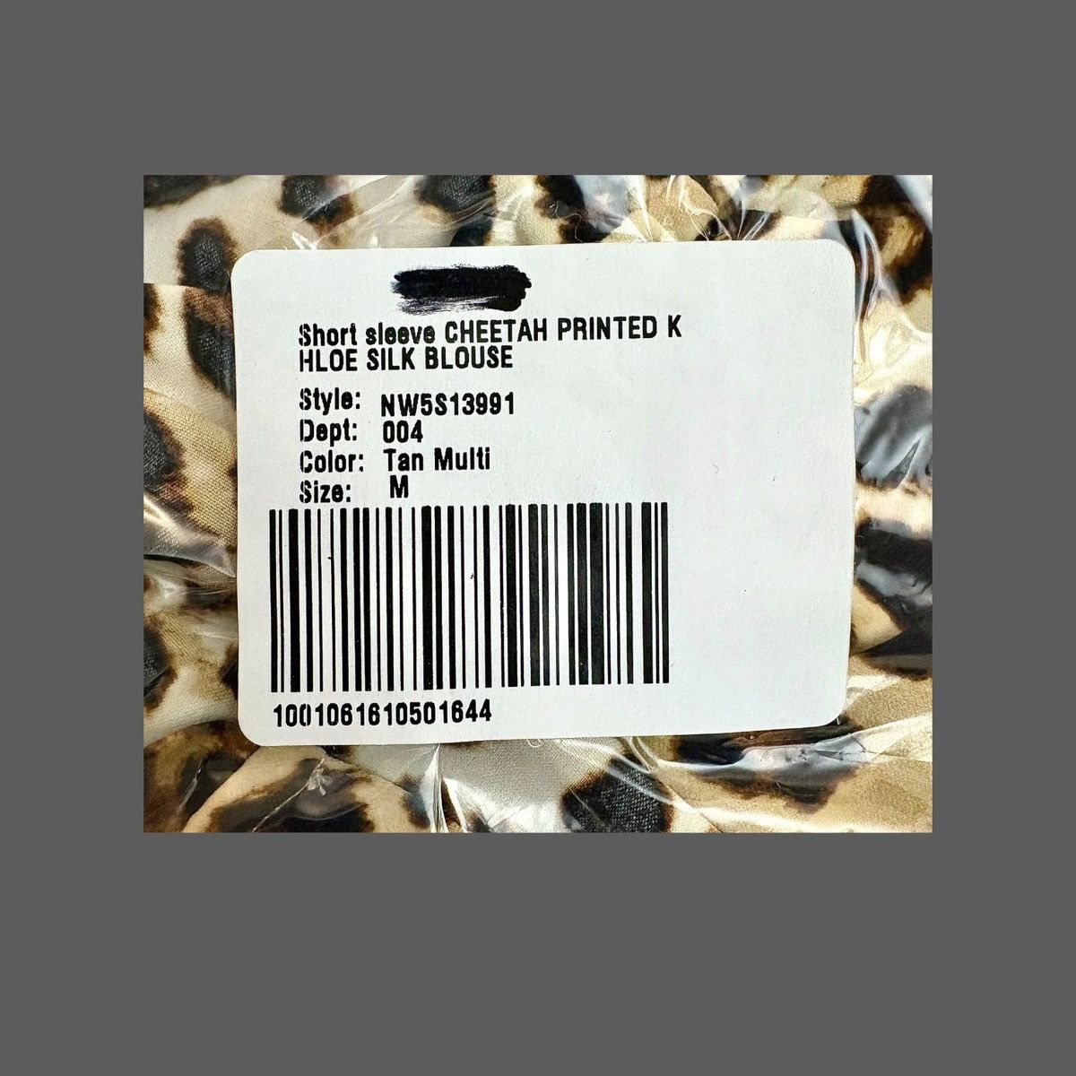 Nanette Lepore Nanette Lepore Women’s Khloe Cheetah Print Blouse Sz M Size M / US 6-8 / IT 42-44 - 12 Thumbnail