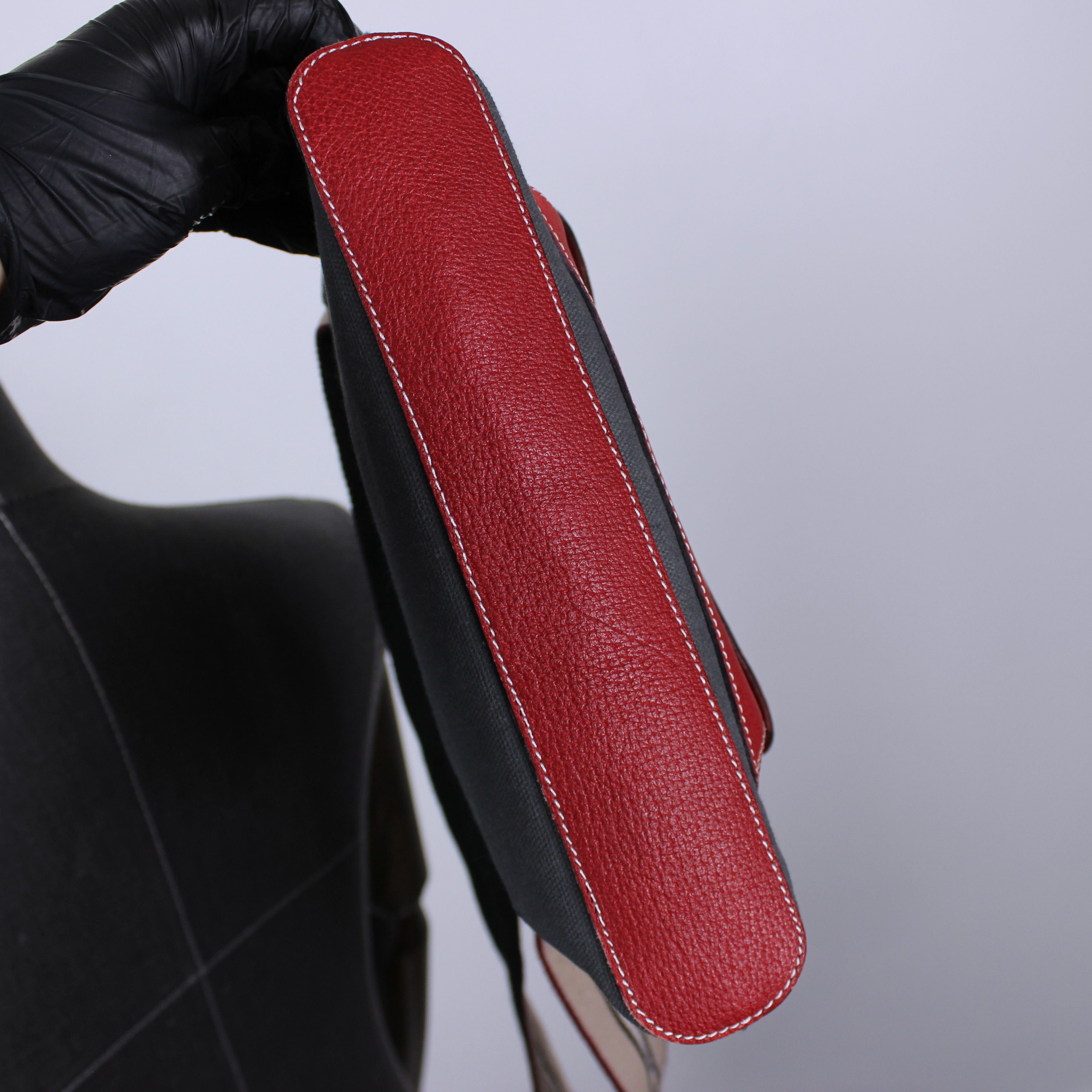Burberry Burberry shoulders bag leather red gray nova one size Size ONE SIZE - 6 Thumbnail