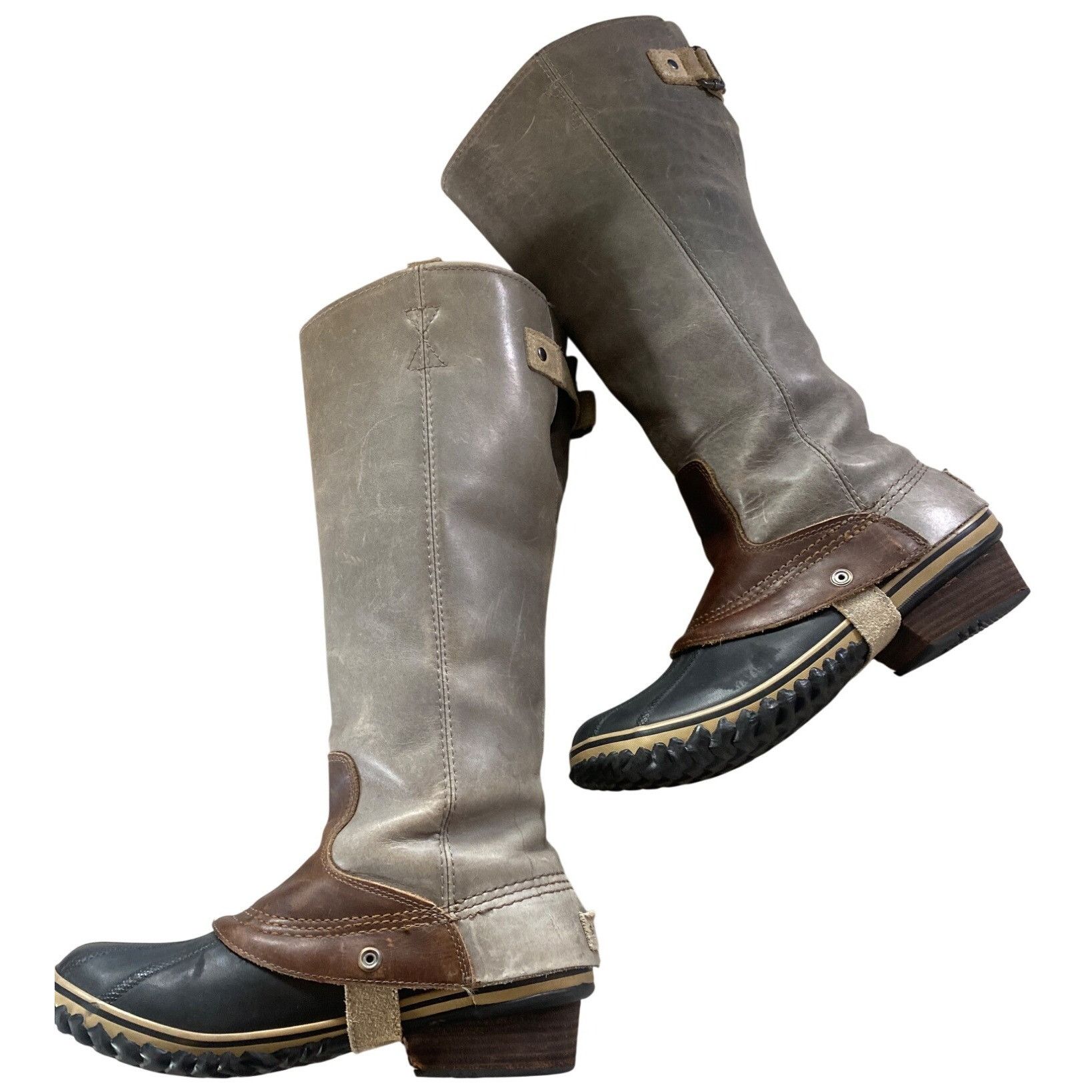SOREL SOREL SLIMPACK Tall 10 Equestrian Riding Boot Shale Gray Wat Size US 10 / IT 40 - 5 Thumbnail