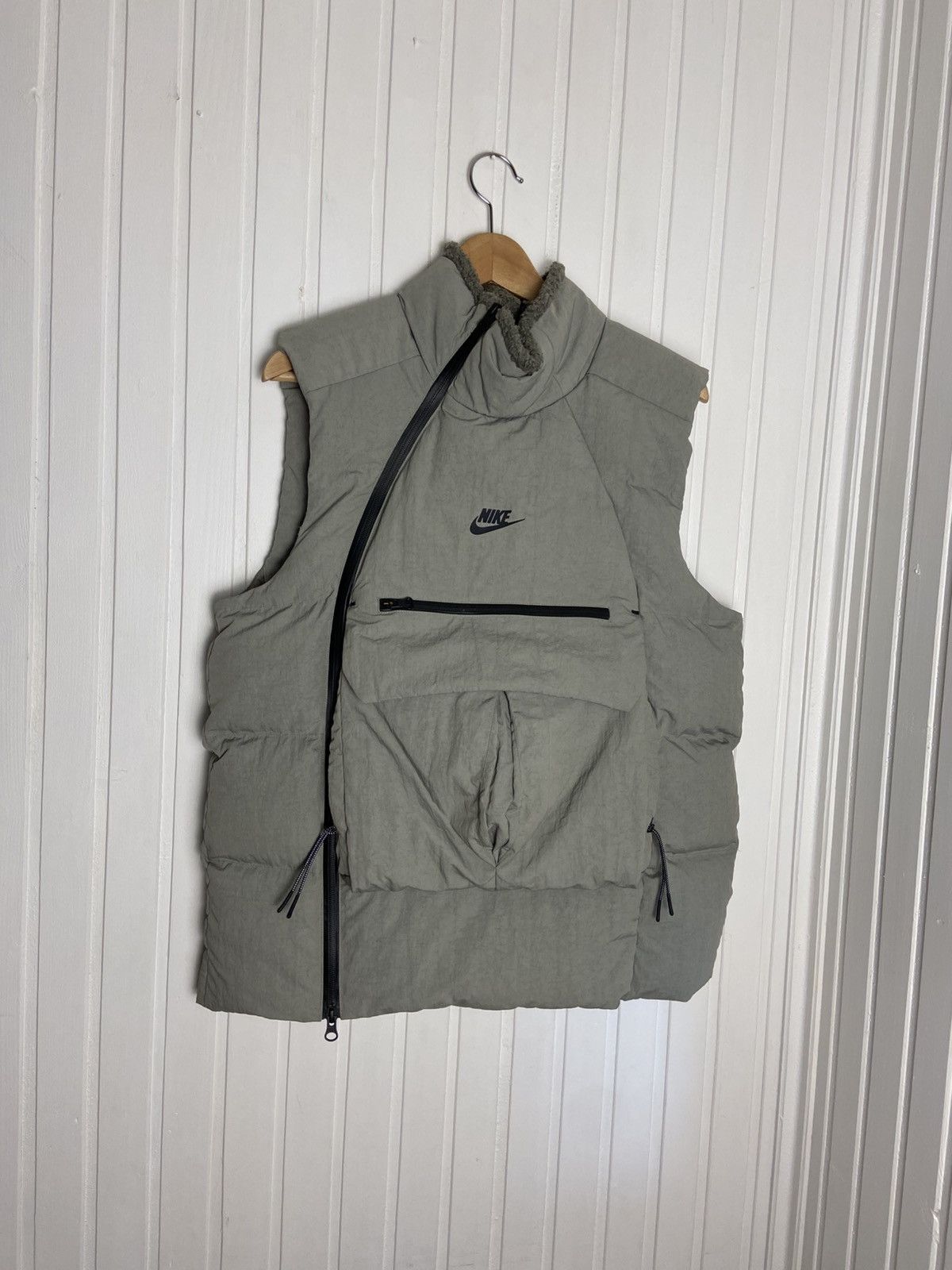 Nike Used Nike Tech Pack Stucco Vest Down Fill Full Zip Rare M Size US M / EU 48-50 / 2 - 1 Thumbnail