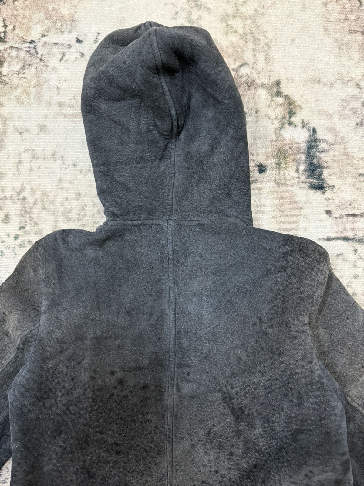 Guess Guess Suede Leather Sherpa Lined Jacket Hoodie Size XXS / US 00 / IT 34 - 11 Thumbnail