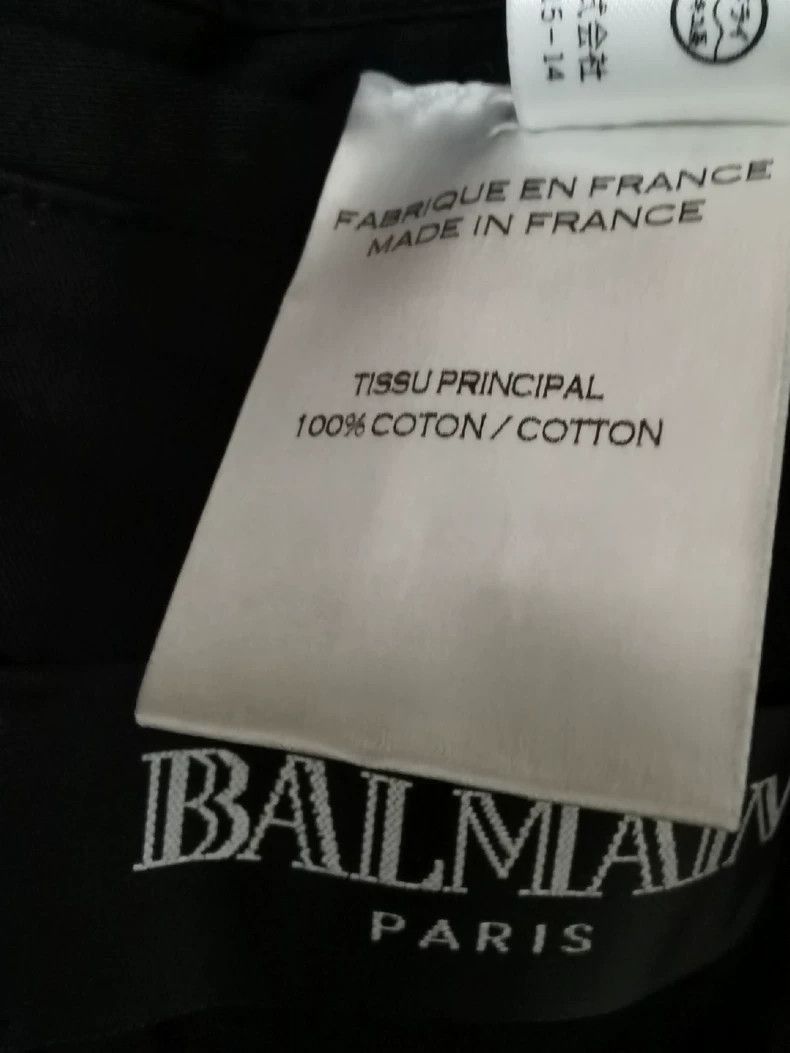Balmain Balmain French Cotton Jacket M Size-2508 Size US M / EU 48-50 / 2 - 8 Thumbnail