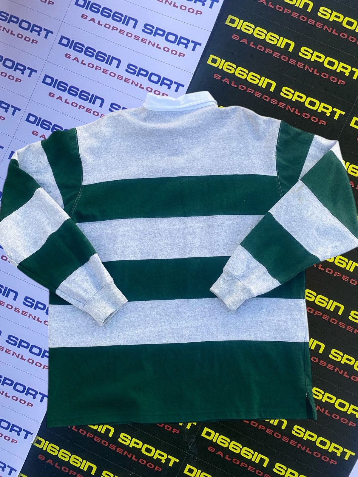 Lo Life × Polo Ralph Lauren Rare Vintage Polo Sport Spellout Rugby Polo XL Size US XL / EU 56 / 4 - 6 Thumbnail
