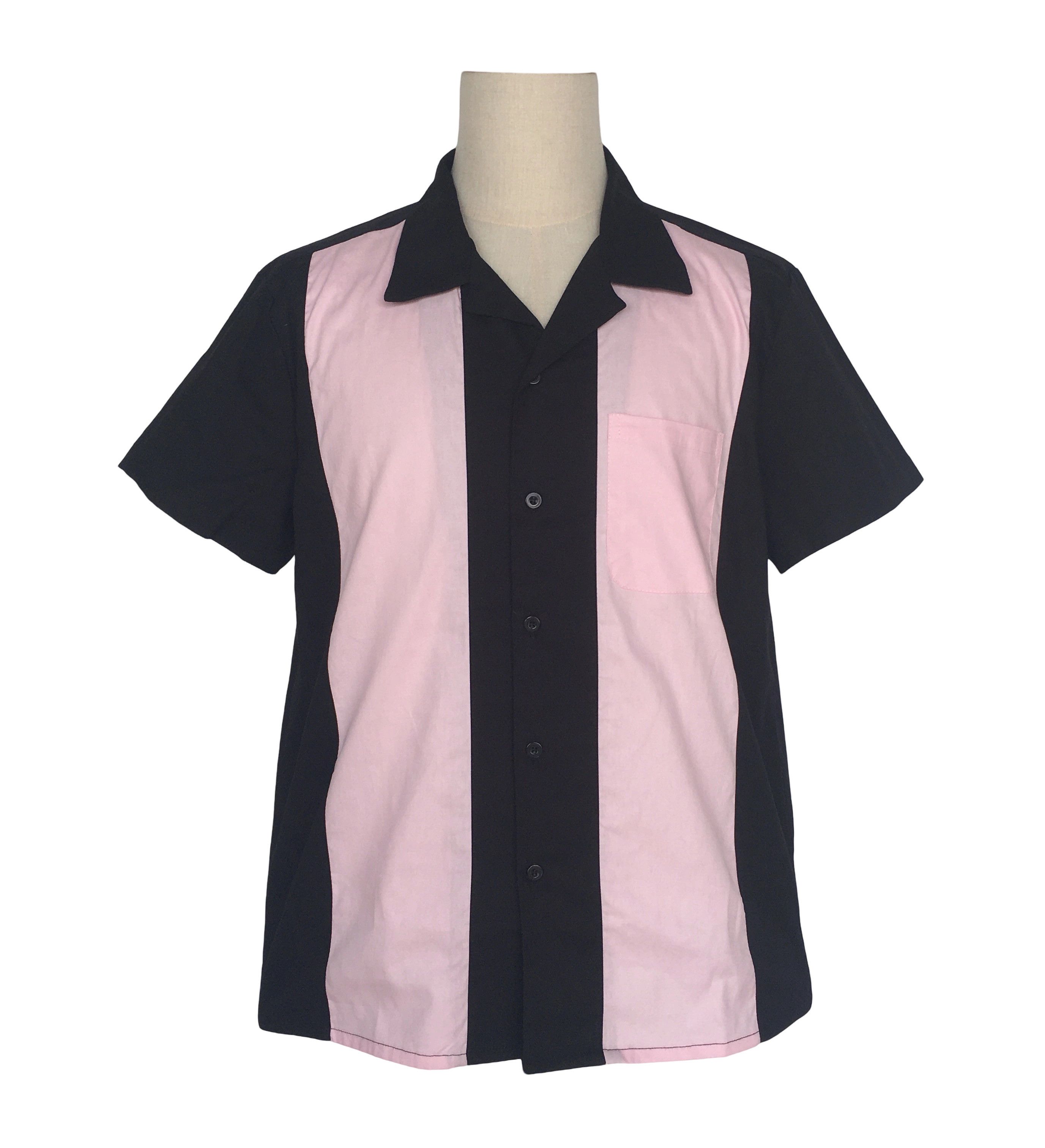 Other Vintage Style Western Shirts Bowling Shirts-pink Size US L / EU 52-54 / 3 - 1 Thumbnail