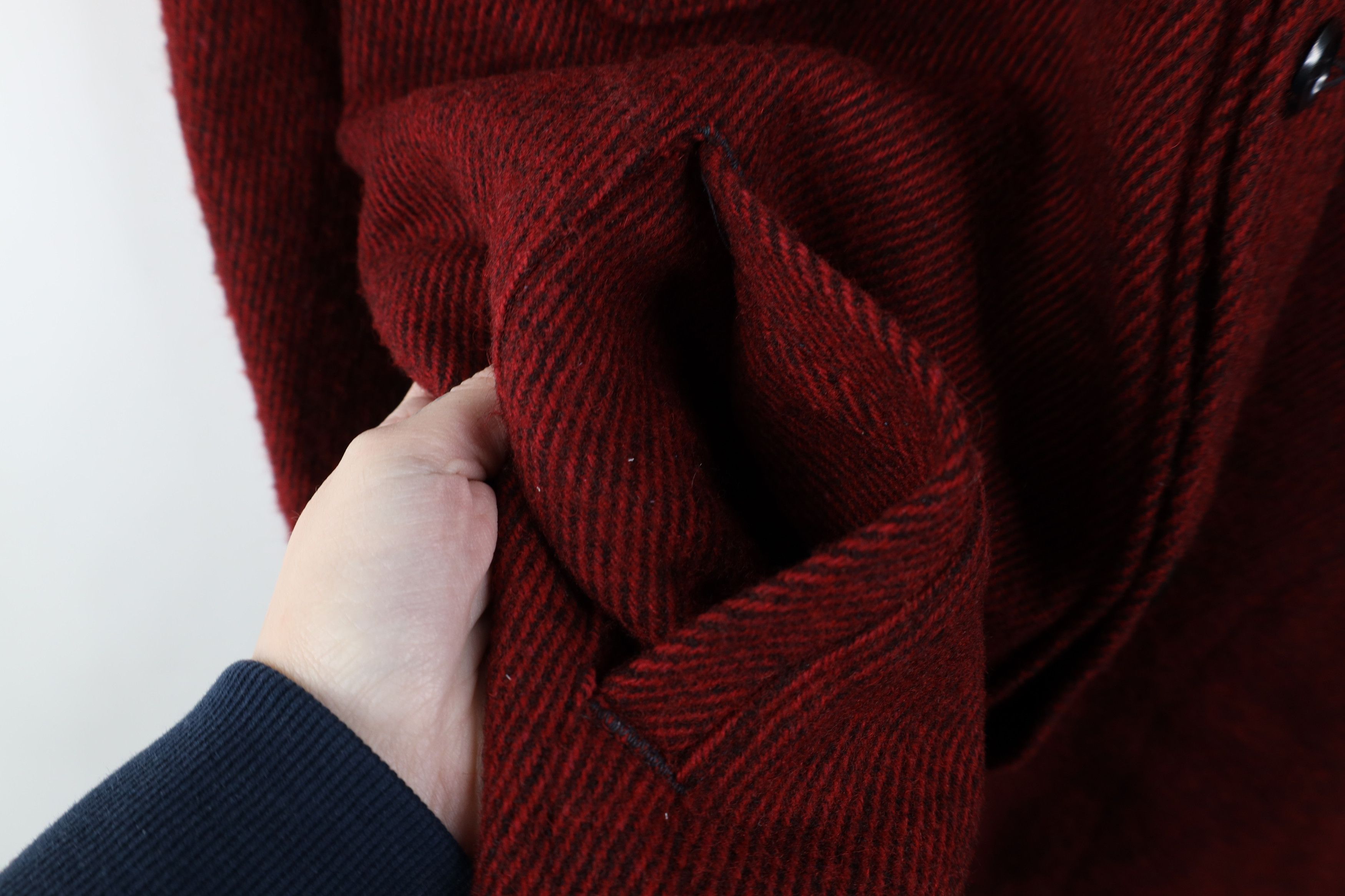 Woolrich Woolen Mills Vintage 70s Woolrich Whipcord Duster Cruiser Jacket Red USA Size US XL / EU 56 / 4 - 6 Thumbnail