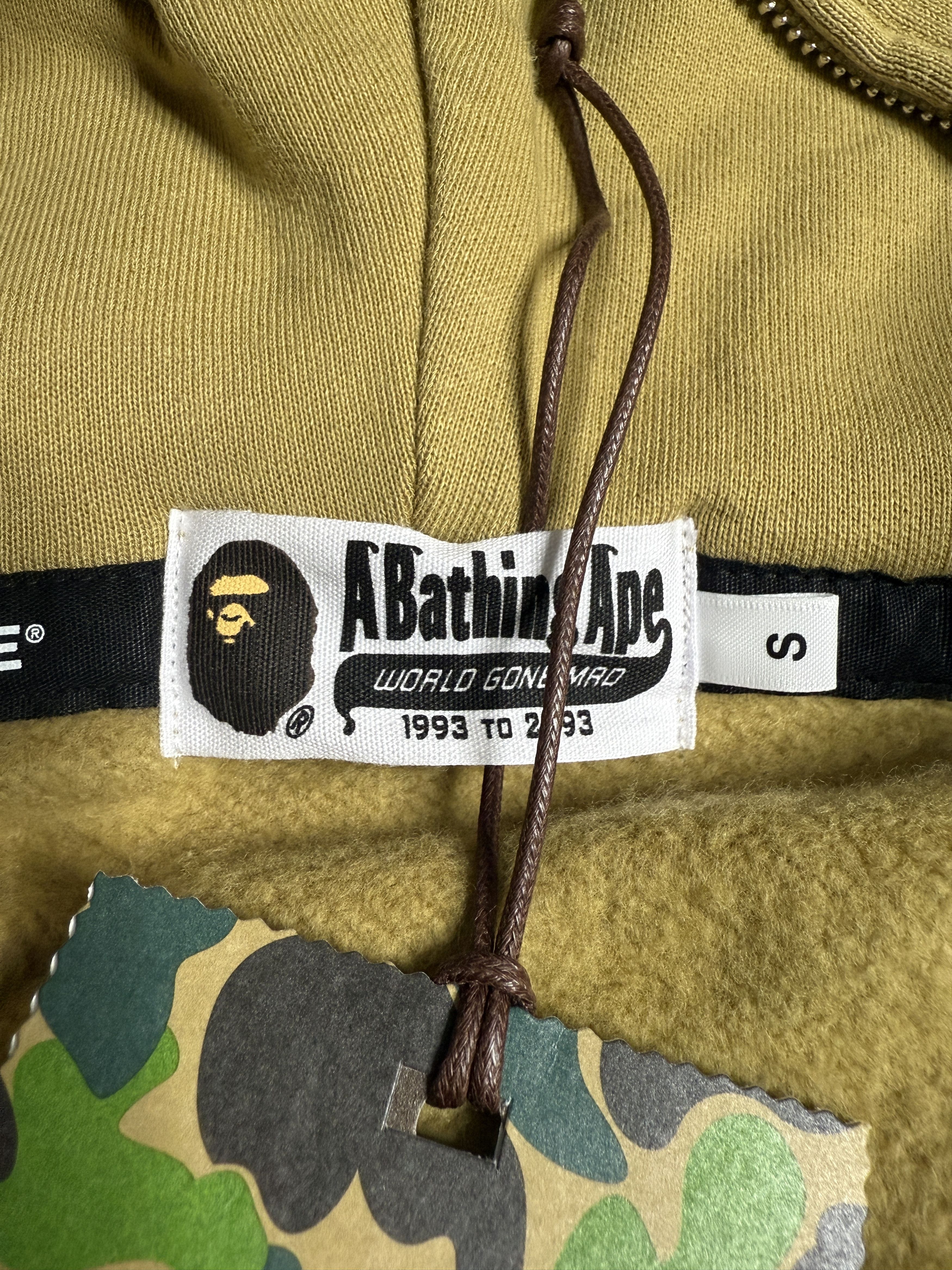 Bape BAPE ABC CAMO DOUBLE SHARK FULL ZIP HOODIE Size US S / EU 44-46 / 1 - 12 Thumbnail
