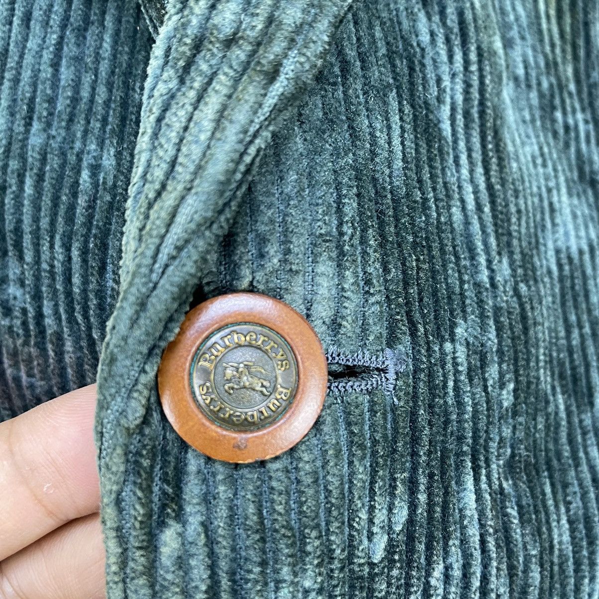 Burberry 🔥Vintage Burberrys Corduroy Jacket Size US M / EU 48-50 / 2 - 5 Thumbnail