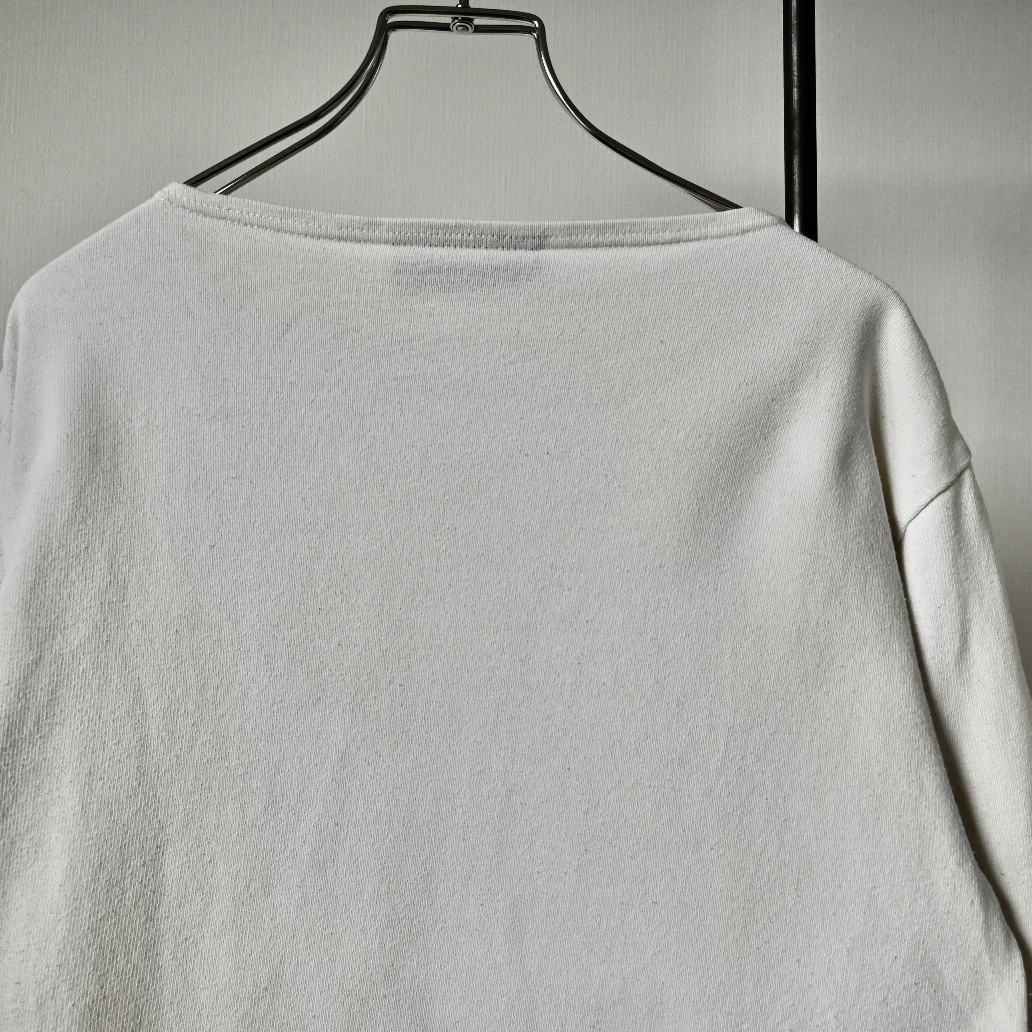 Saint James SAINT JAMES heavyweight cotton solid basque shirt, ecru, 3 Size US S / EU 44-46 / 1 - 3 Thumbnail