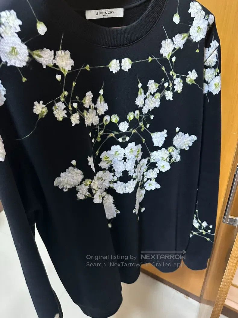 Givenchy Givenchy Jasmine Floral Starry Hoodie Size US L / EU 52-54 / 3 - 5 Thumbnail