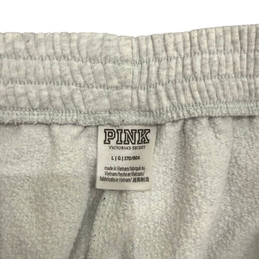 Victoria's Secret Victoria's Secret PINK Basic Sweatpants in Gray, Size L Size 34" / US 12 / IT 48 - 3 Thumbnail