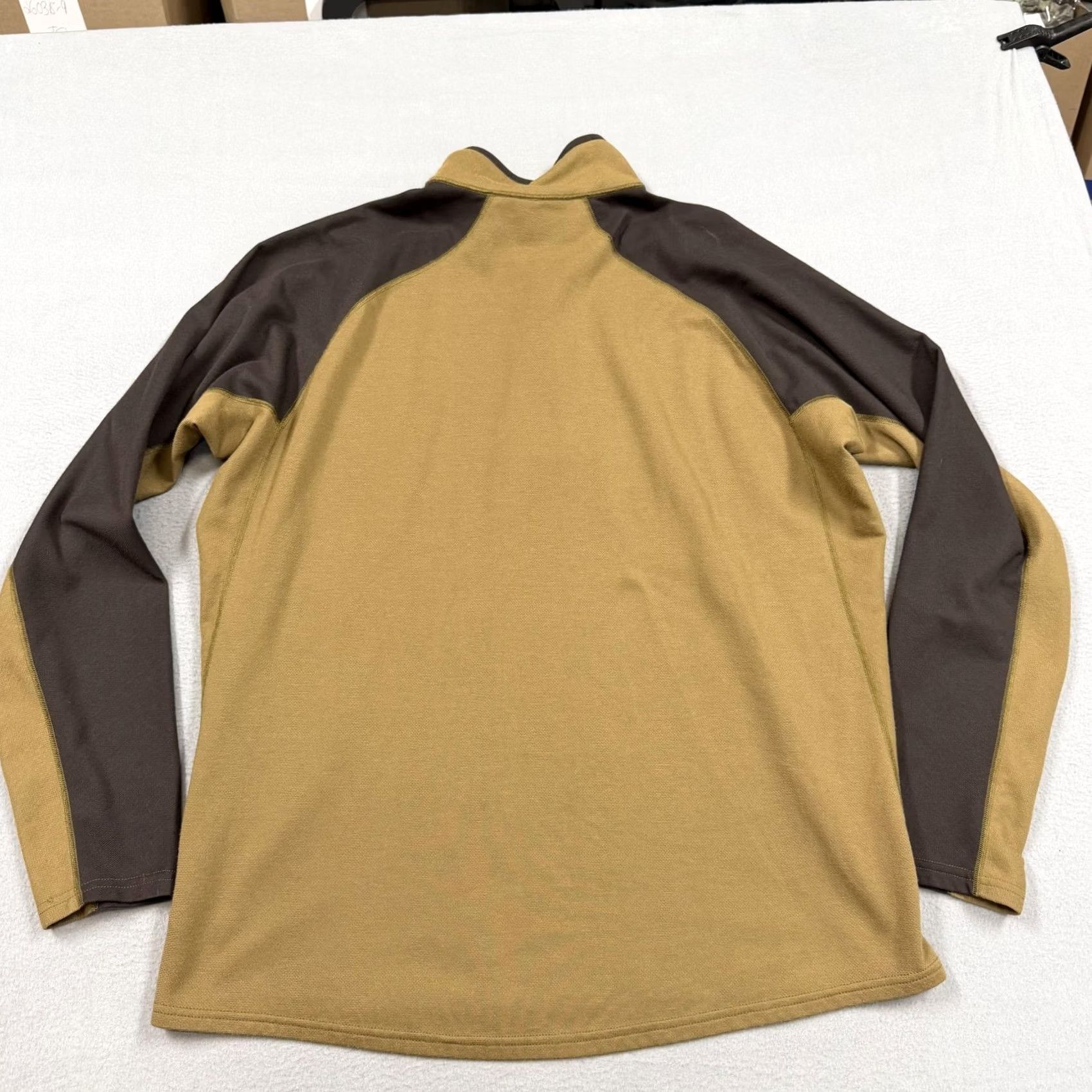 Patagonia Patagonia Pullover Mens M Brown Capilene 1/4 Zip Long Sleeve Top Base Layer Size US M / EU 48-50 / 2 - 4 Thumbnail