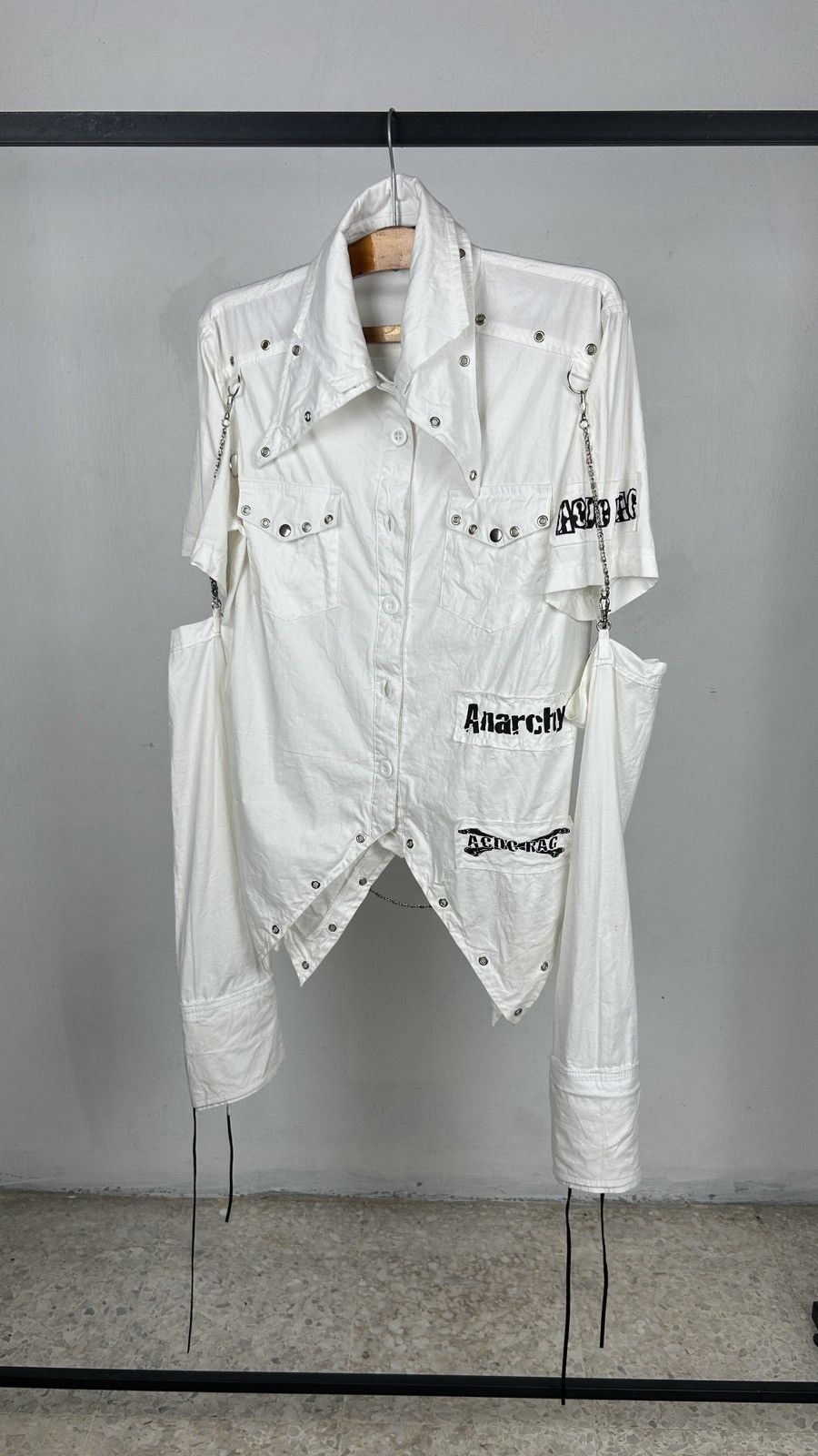 Japanese Brand × Seditionaries ACDC Rag - Bondage Shirt Size US M / EU 48-50 / 2 - 13 Thumbnail
