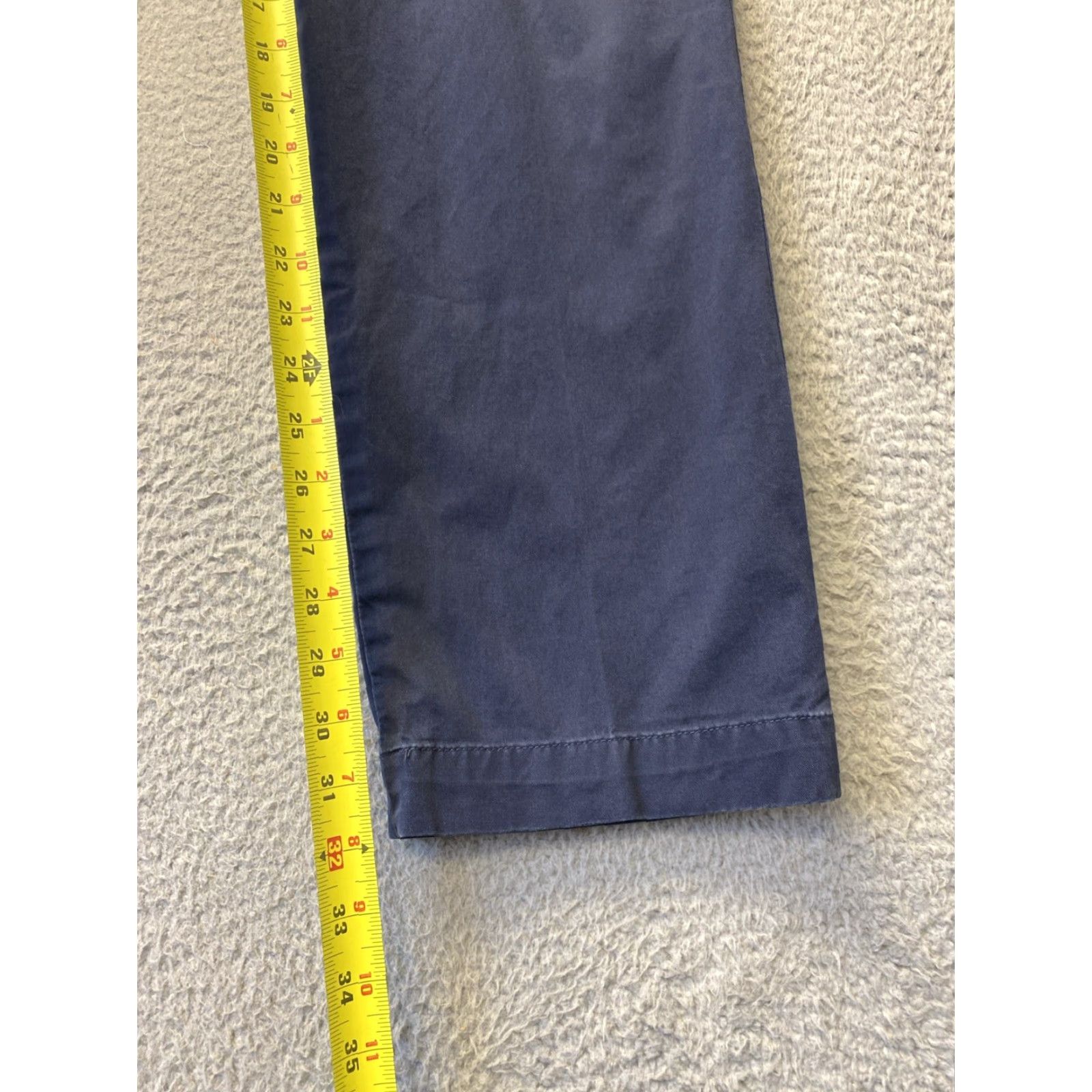 Polo Ralph Lauren Polo Ralph Lauren Chino Mens 40x32 Trousers Navy Slim Stretch Rock Climbing Graphic / RL-67 Size US L / EU 52-54 / 3 - 4 Thumbnail