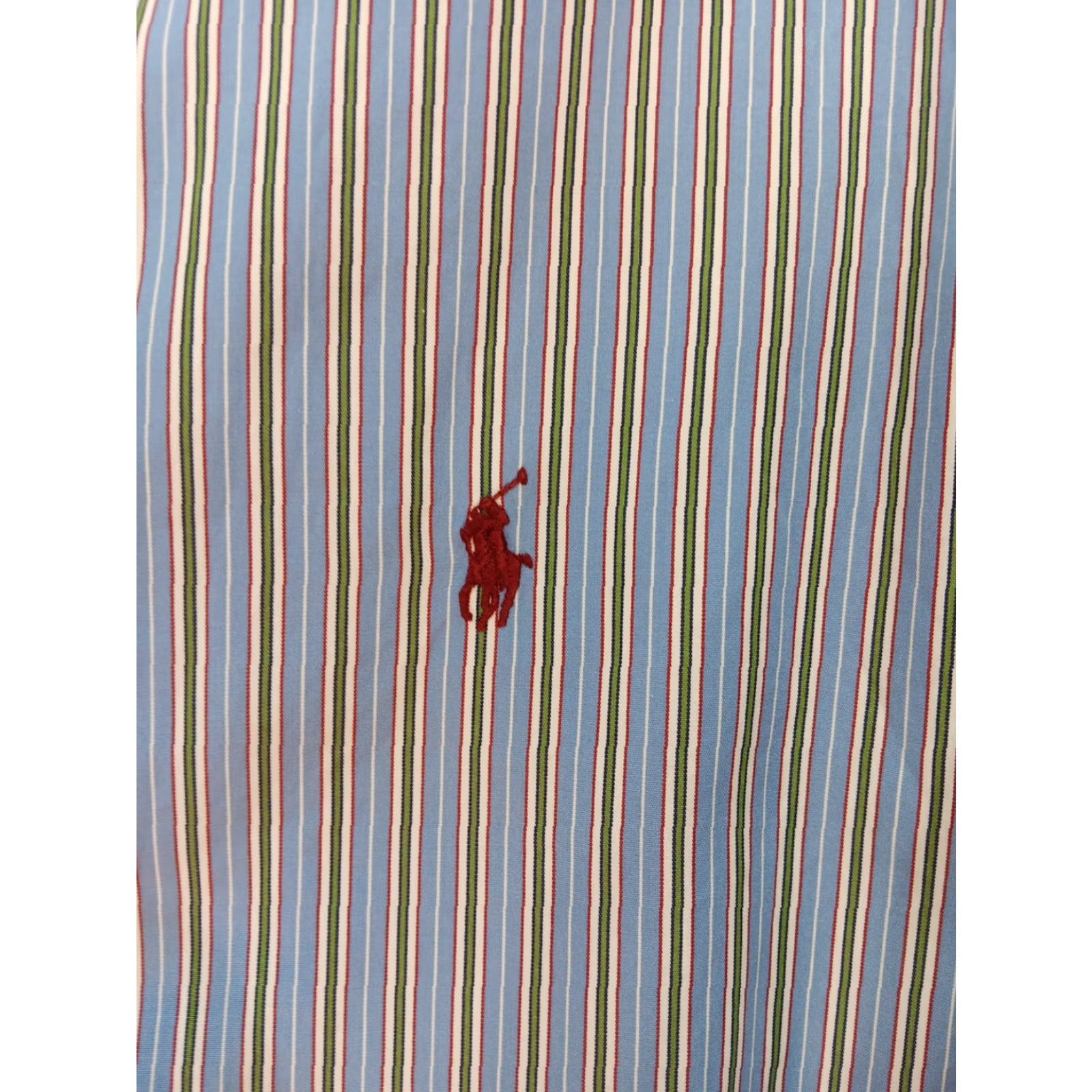 Ralph Lauren Ralph Lauren Custom Fit Shirt Mens 2XL Multicolor Striped Long Sleeve Button-Down Collar Casual Travel Modern Preppy embroidery Pony Size US XXL / EU 58 / 5 - 3 Thumbnail
