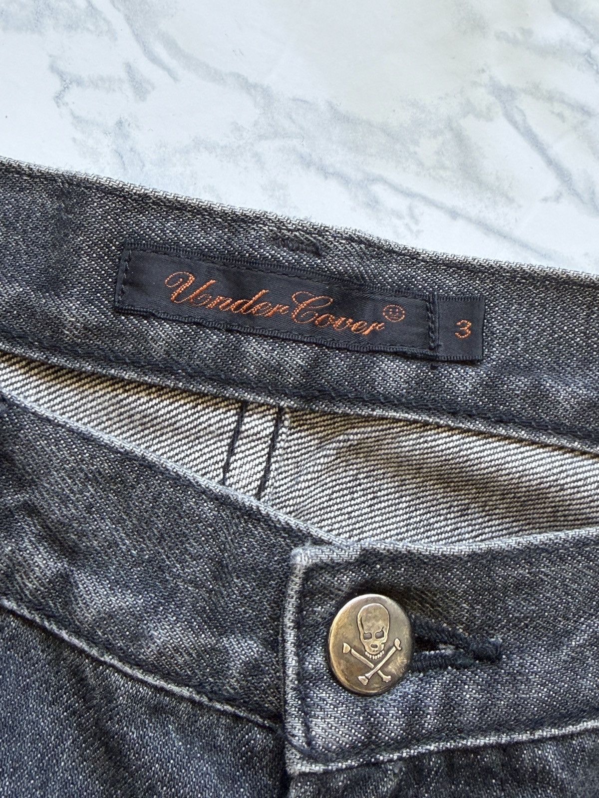 Undercover Undercover AW05 Skull Denim Size US 30 / EU 46 - 7 Thumbnail