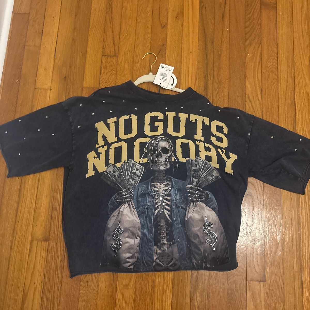 Other Oversized Navy Blue No Guys No Glory Shirt Size US S / EU 44-46 / 1 - 1 Thumbnail