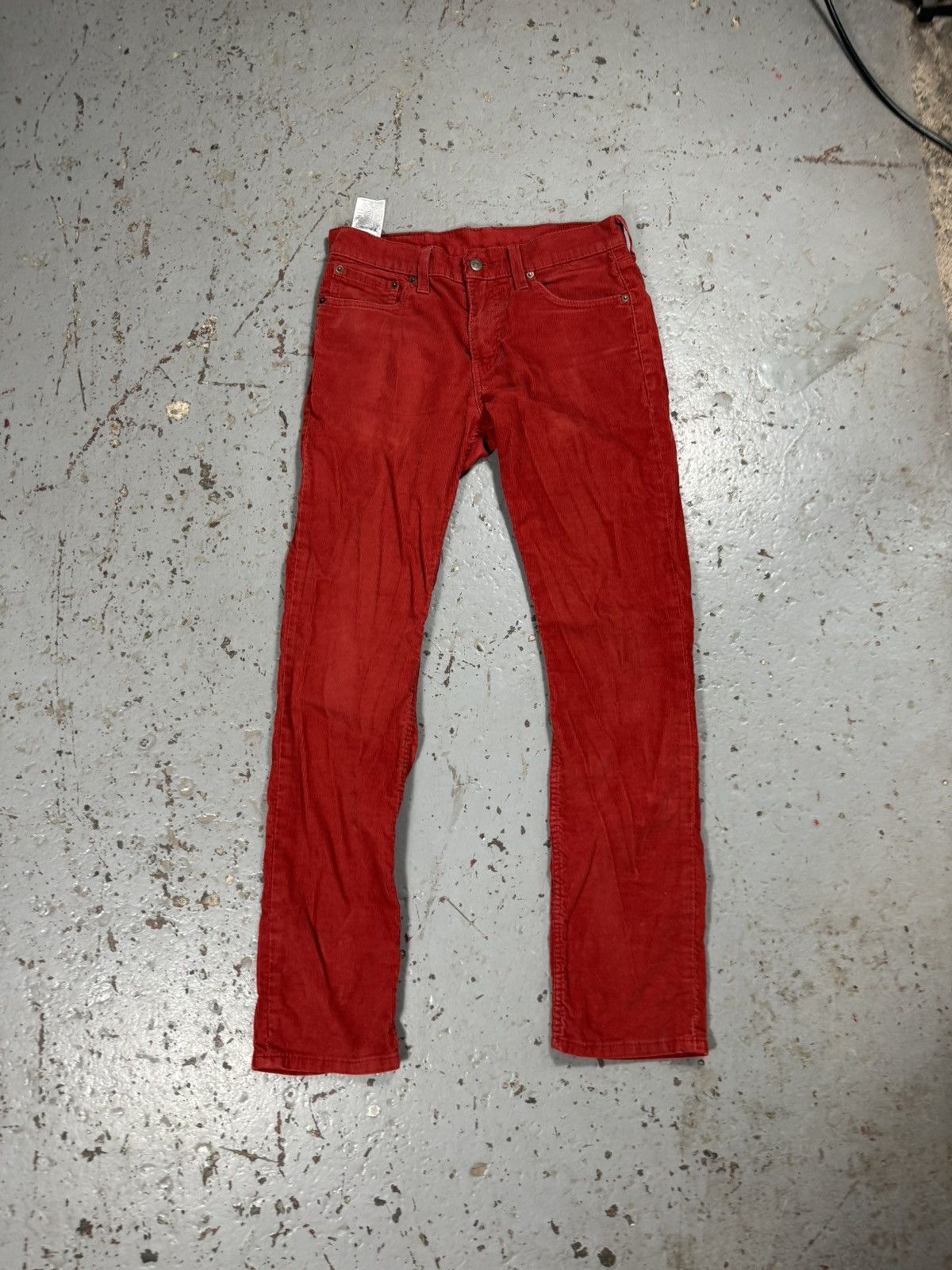 Levi's Crazy Vintage Levis Corduroy Straight Pants Size US 30 / EU 46 - 4 Thumbnail
