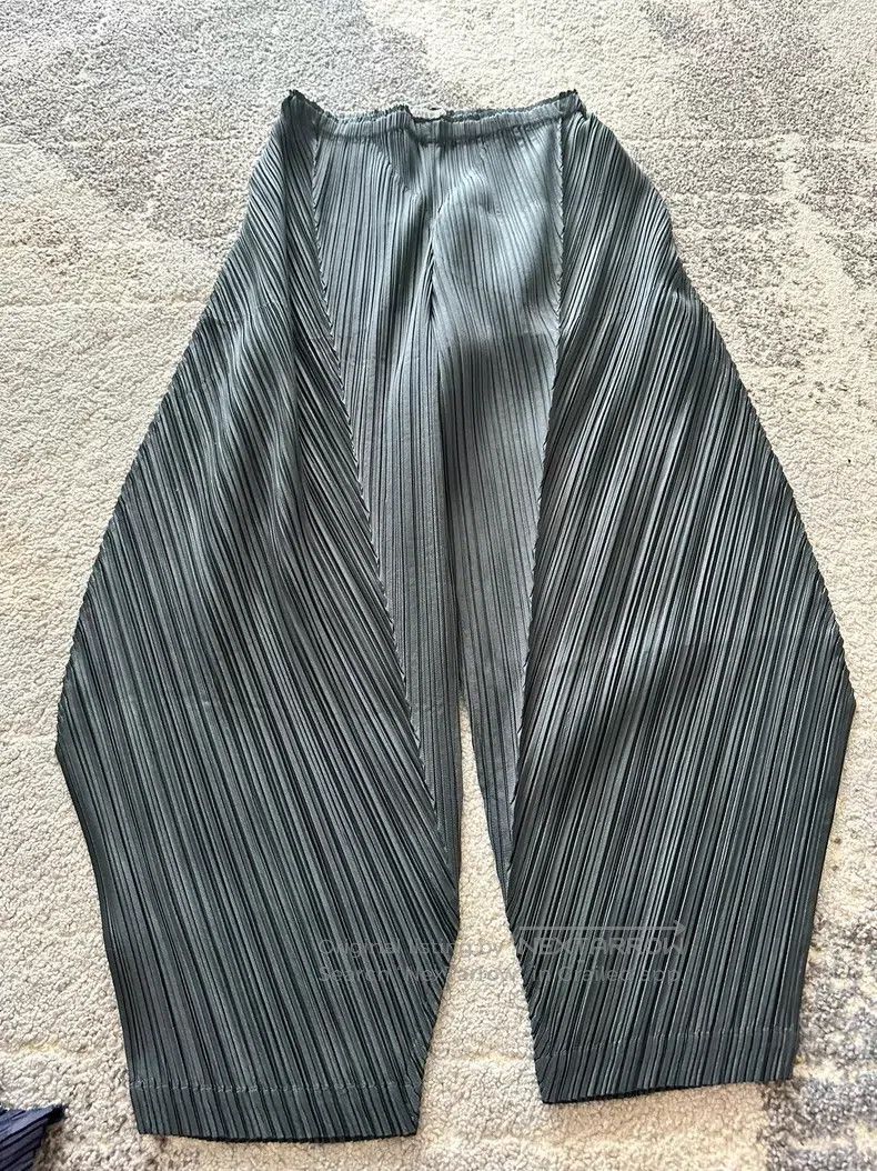 Issey Miyake Issey Miyake size:3 Gray Long Pants Size 31" - 1 Thumbnail