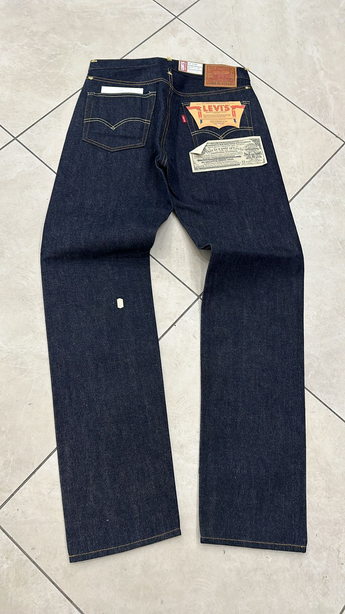 Levi's Vintage Clothing LVC Levi's Vintage Clothing 1954 501XX BigE Selvedge Jeans Size US 33 - 2 Thumbnail