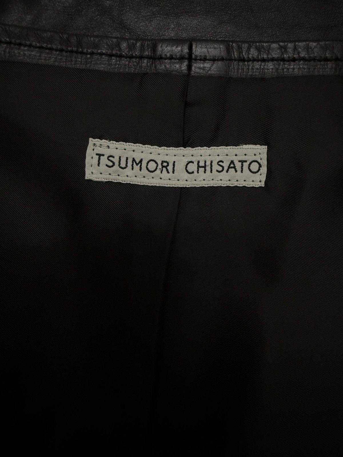 Issey Miyake × Tsumori Chisato Japan Runaway Tsumori Chisato Leather Killers Dark Mode Drip Size US 28 / EU 44 - 8 Thumbnail