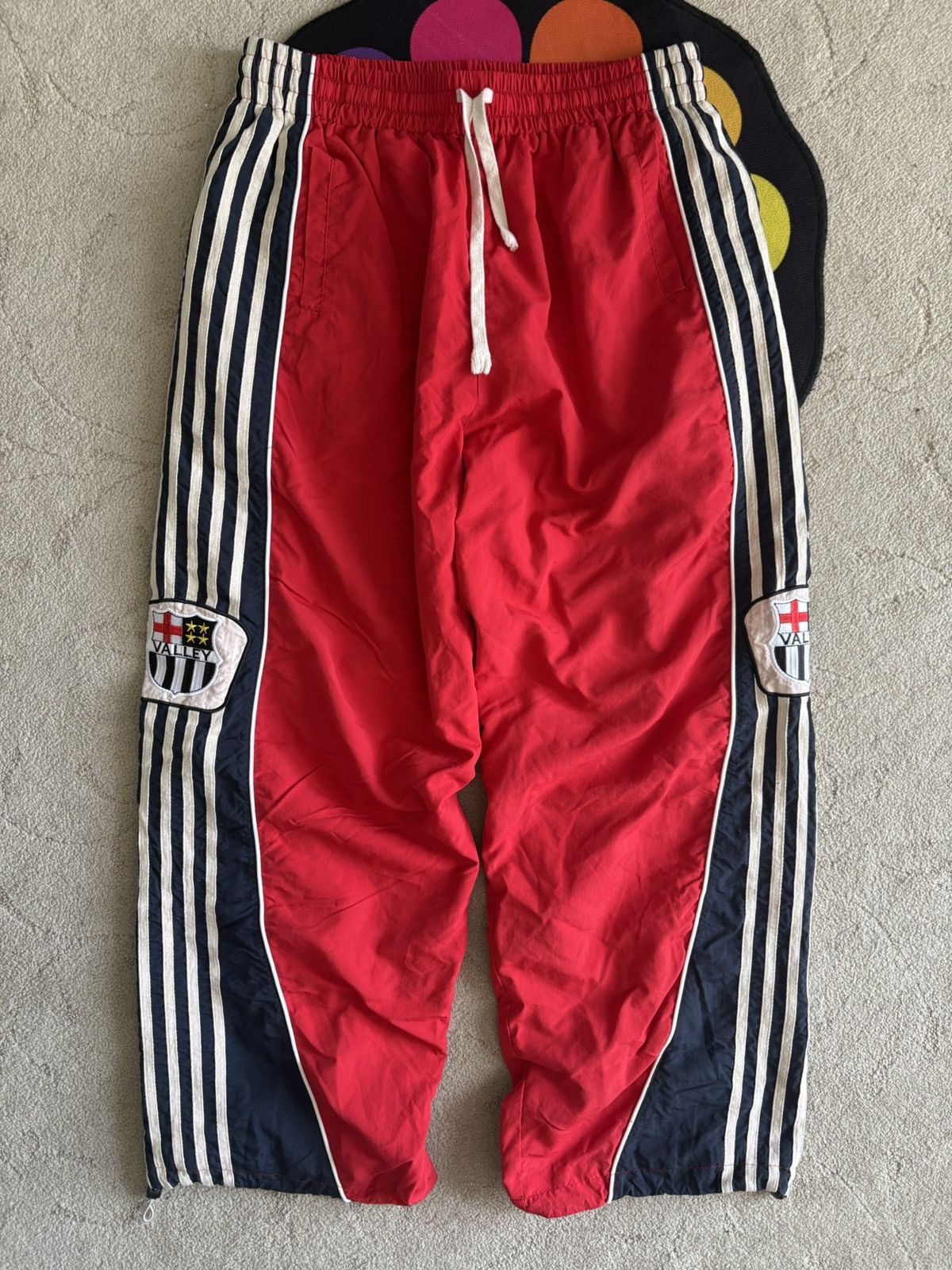 Vale Vale Forever Lisbon Swish Red Track Pants Size US 32 / EU 48 - 1 Thumbnail