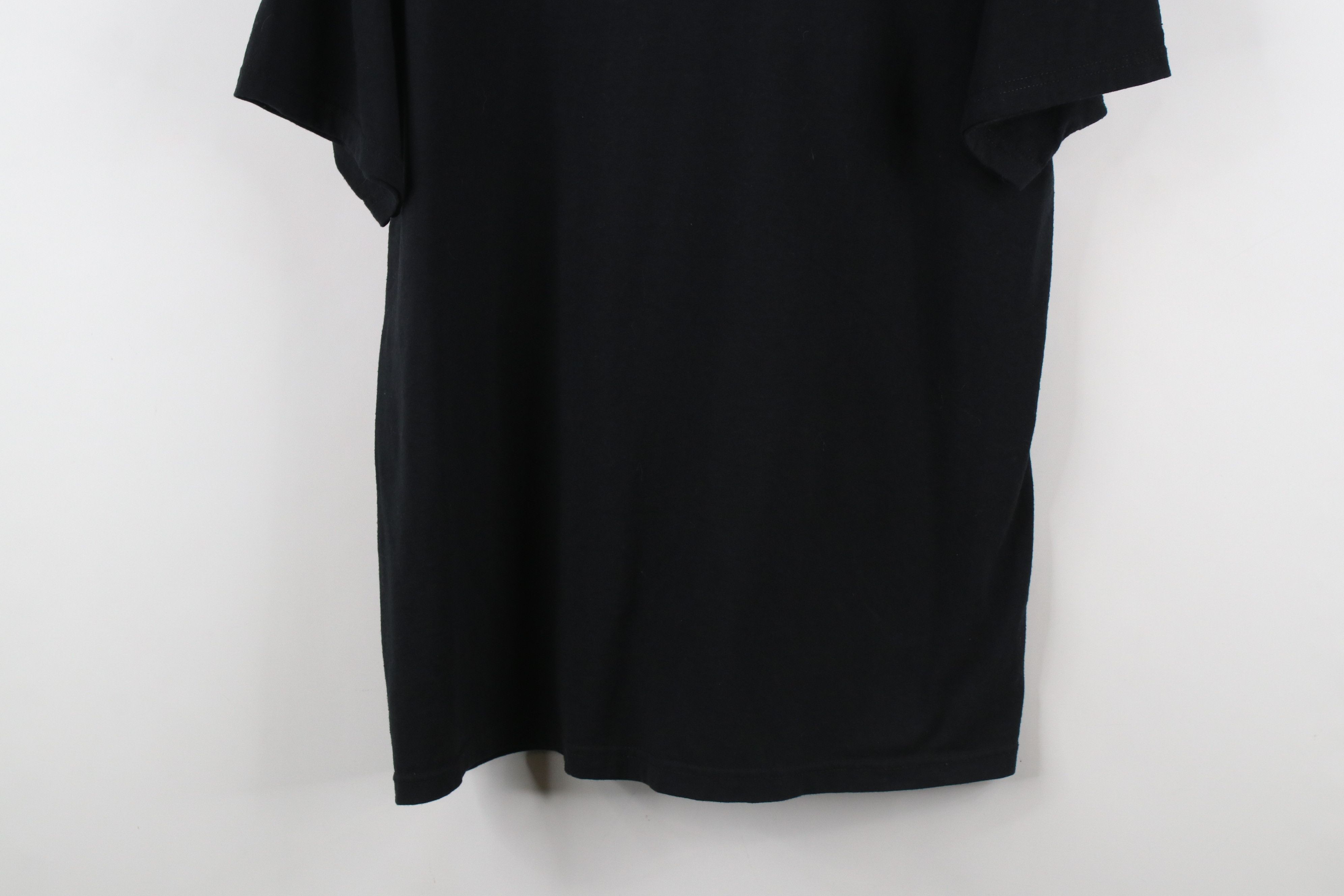 Vintage Vintage 90s Y2K Just One Drop Jesus Blood Sin T-Shirt Black Size US L / EU 52-54 / 3 - 11 Thumbnail