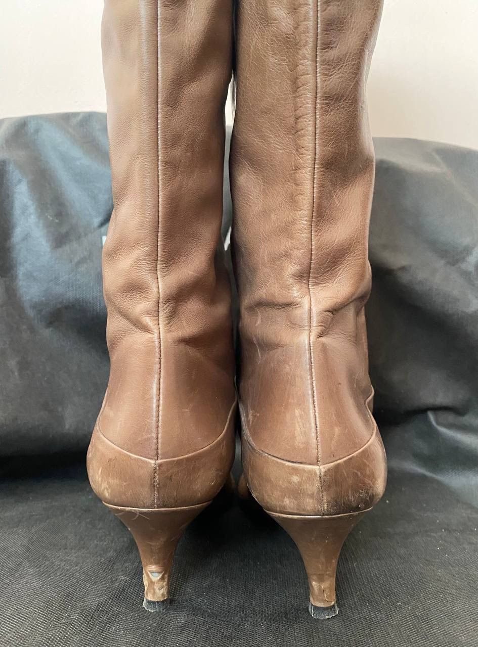 Prada Vintage Prada Boots Y2K Brown Size 40 Size US 10 / IT 40 - 6 Thumbnail