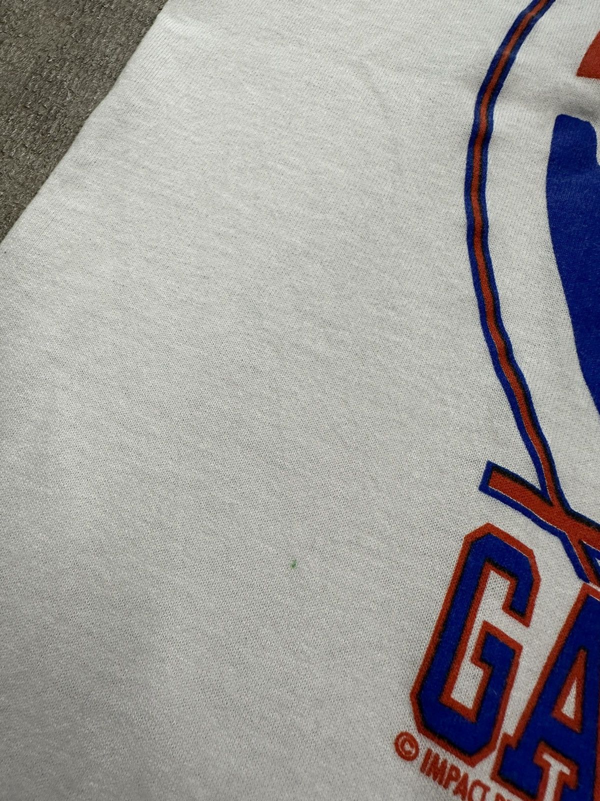 Fruit Of The Loom Vintage 90s FOTL Florida Gators Victims 93 Collegiate Shirt Size US XL / EU 56 / 4 - 9 Thumbnail