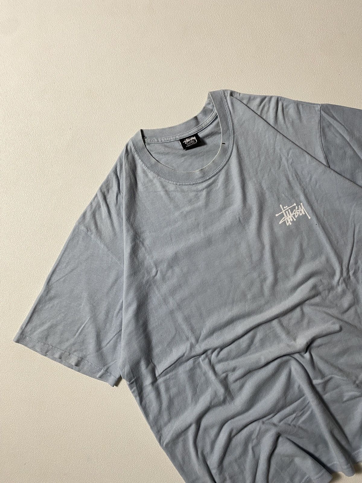 Stussy Big Logi Basic Stussy T-Shirt Size US XL / EU 56 / 4 - 4 Thumbnail