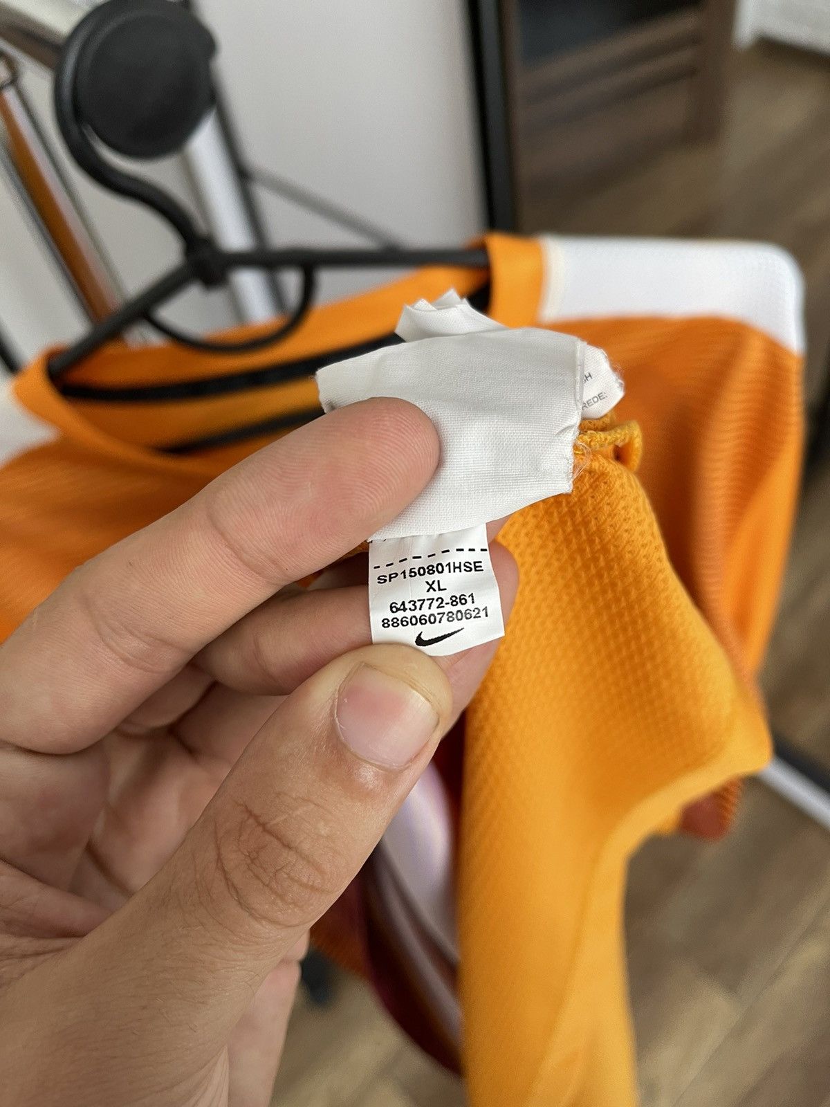 Nike 2018/2019 Nike AS Roma Soccer Jersey Pre Match T-Shirt Tee Size US XL / EU 56 / 4 - 15 Thumbnail