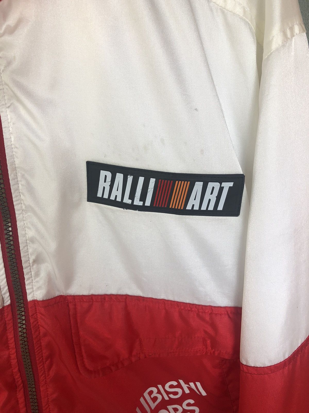 Sports Specialties Vintage Ralli Art Brand Mitsubishi Motors Light Jacket Size US L / EU 52-54 / 3 - 4 Thumbnail