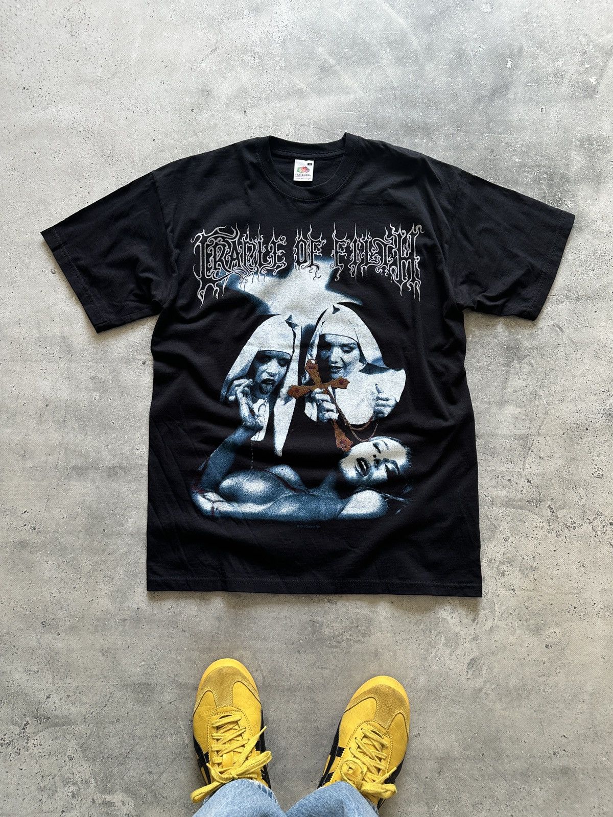 Band Tees CRADLE OF FILTH ‘FUCK YOUR GOD’ VINTAGE TEE SHIRT Size US M / EU 48-50 / 2 - 1 Thumbnail