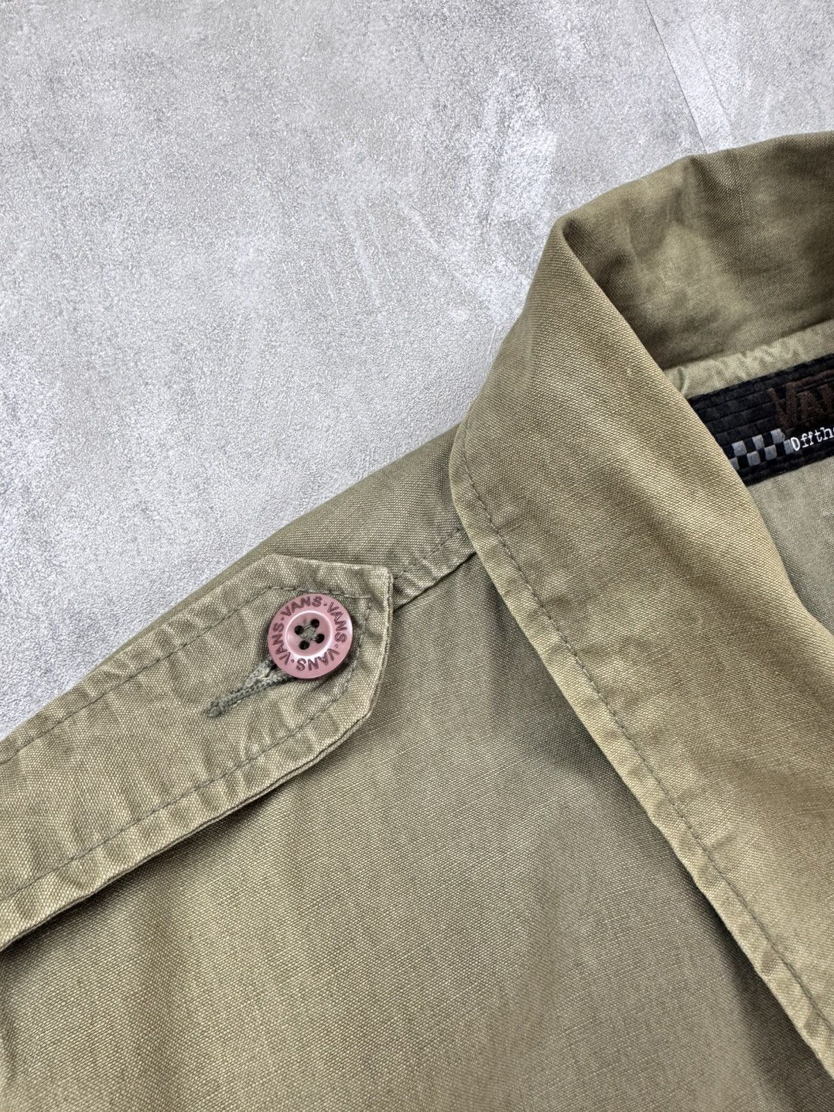 Vans × Vintage VANS Off The Wall Vintage Military Army Jacket M65 Amekaji Size US M / EU 48-50 / 2 - 5 Thumbnail