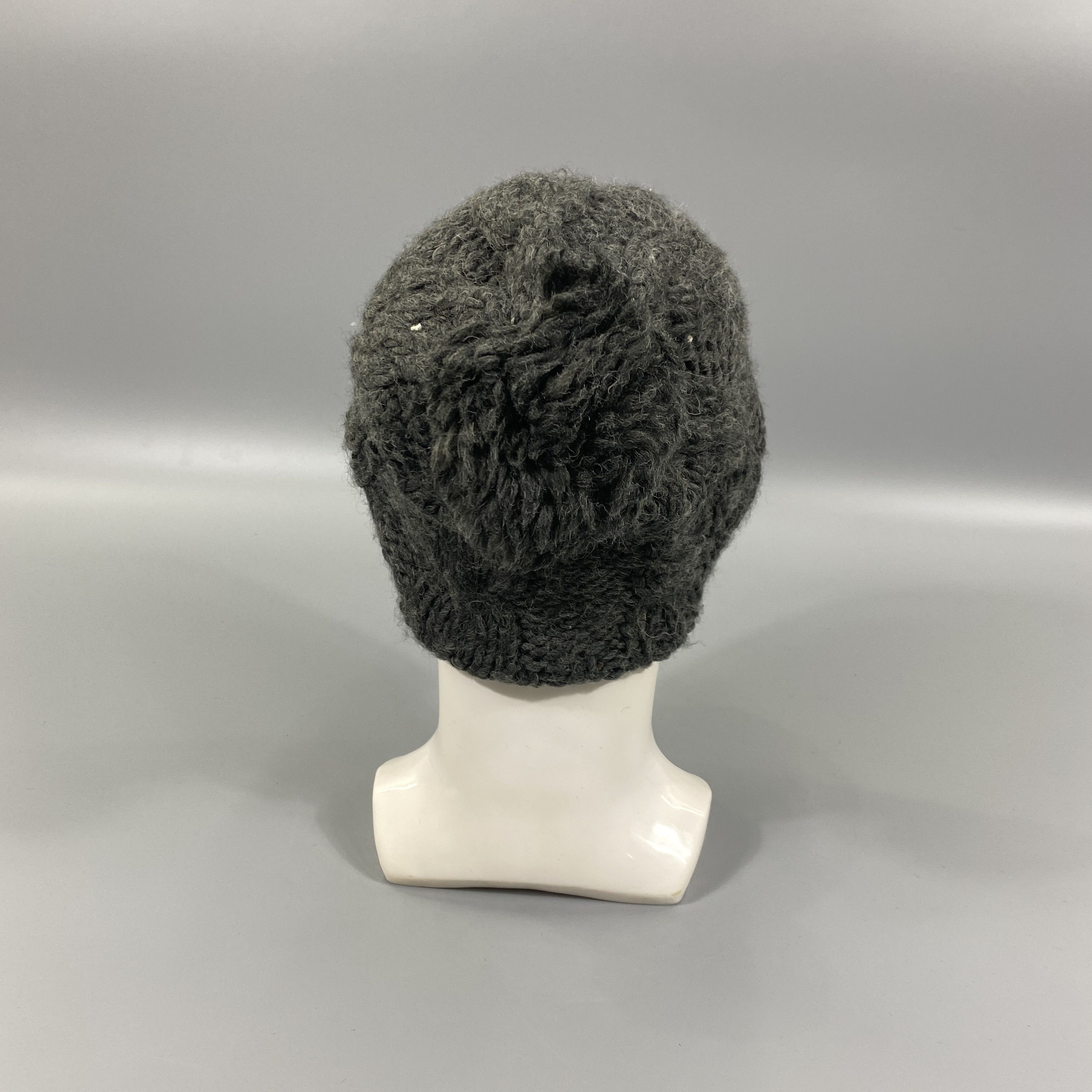 Vintage Knitted Beanie Pom Pom-BN805 Size ONE SIZE - 3 Thumbnail
