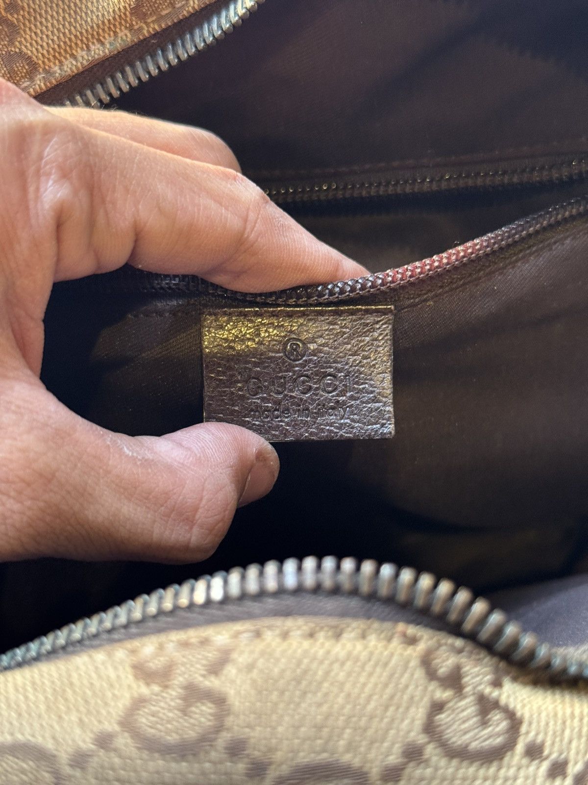 Gucci GUCCI shoulder bag GG canvas Brown Size ONE SIZE - 9 Thumbnail