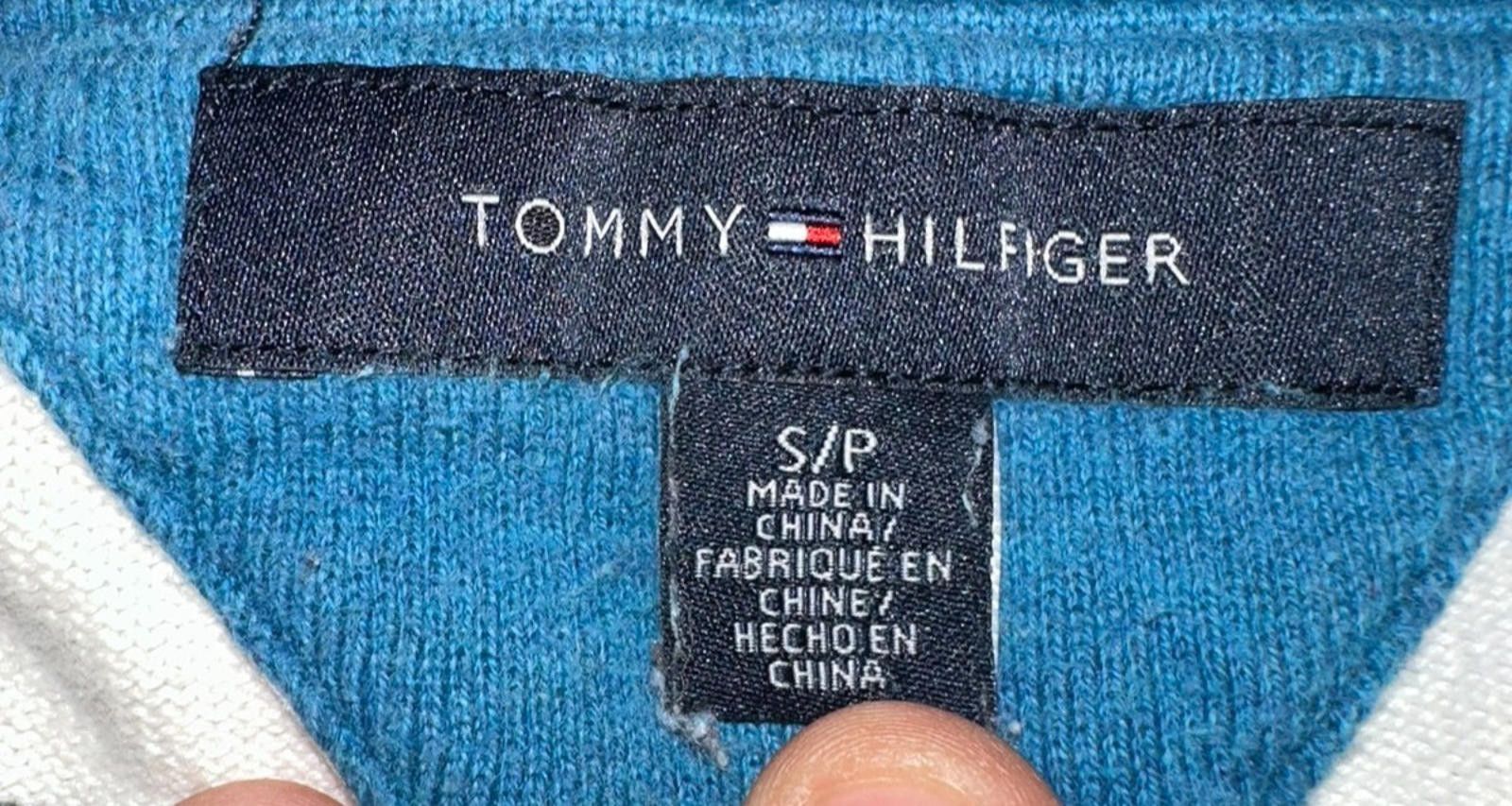 Tommy Hilfiger Preppy Stripe Sweater – Tommy Hilfiger SM/P, Minor Tear Size S / US 4 / IT 40 - 4 Thumbnail