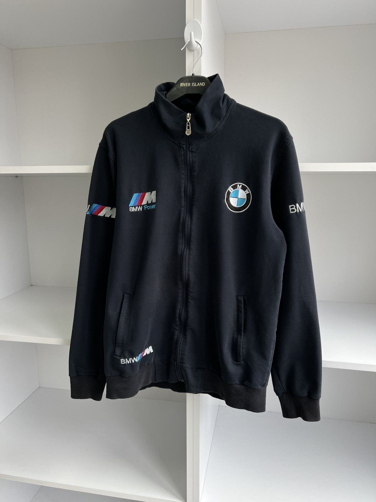 BMW × Vintage Vintage BMW Racing zip sweatshirt Size US L / EU 52-54 / 3 - 3 Thumbnail