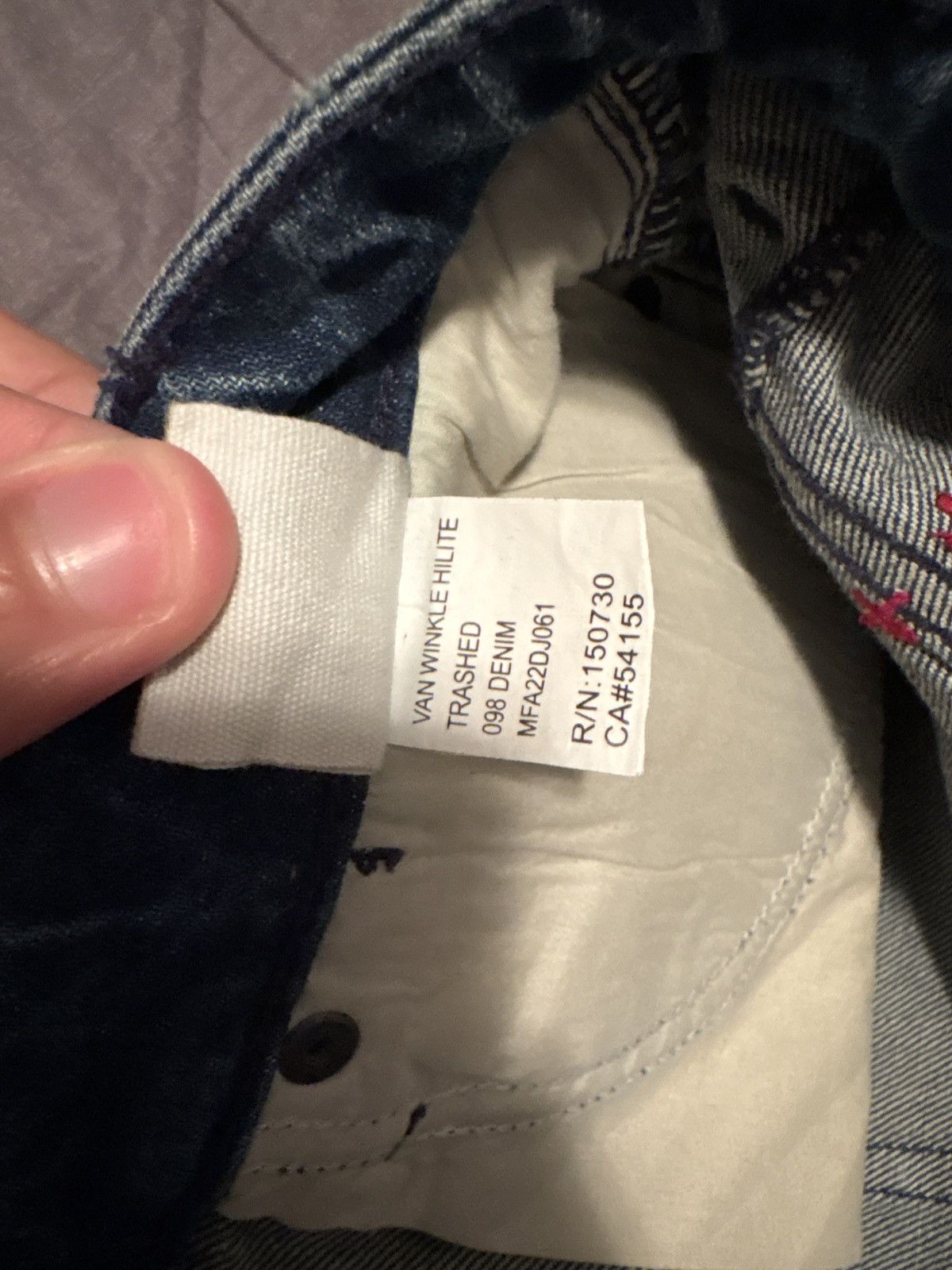 Ksubi Van winkle hilite thrashed denim Size US 31 - 5 Thumbnail