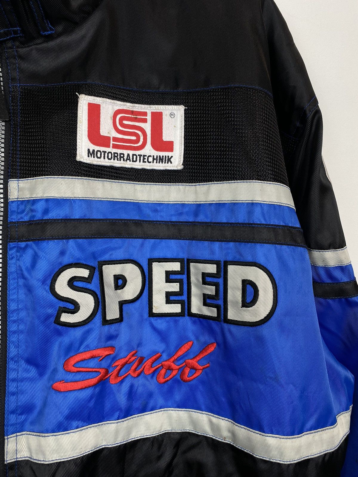 Vintage Racing Jacket High Speed Moto Team Y2K Vintage F1 NASCAR Size US XXL / EU 58 / 5 - 3 Thumbnail