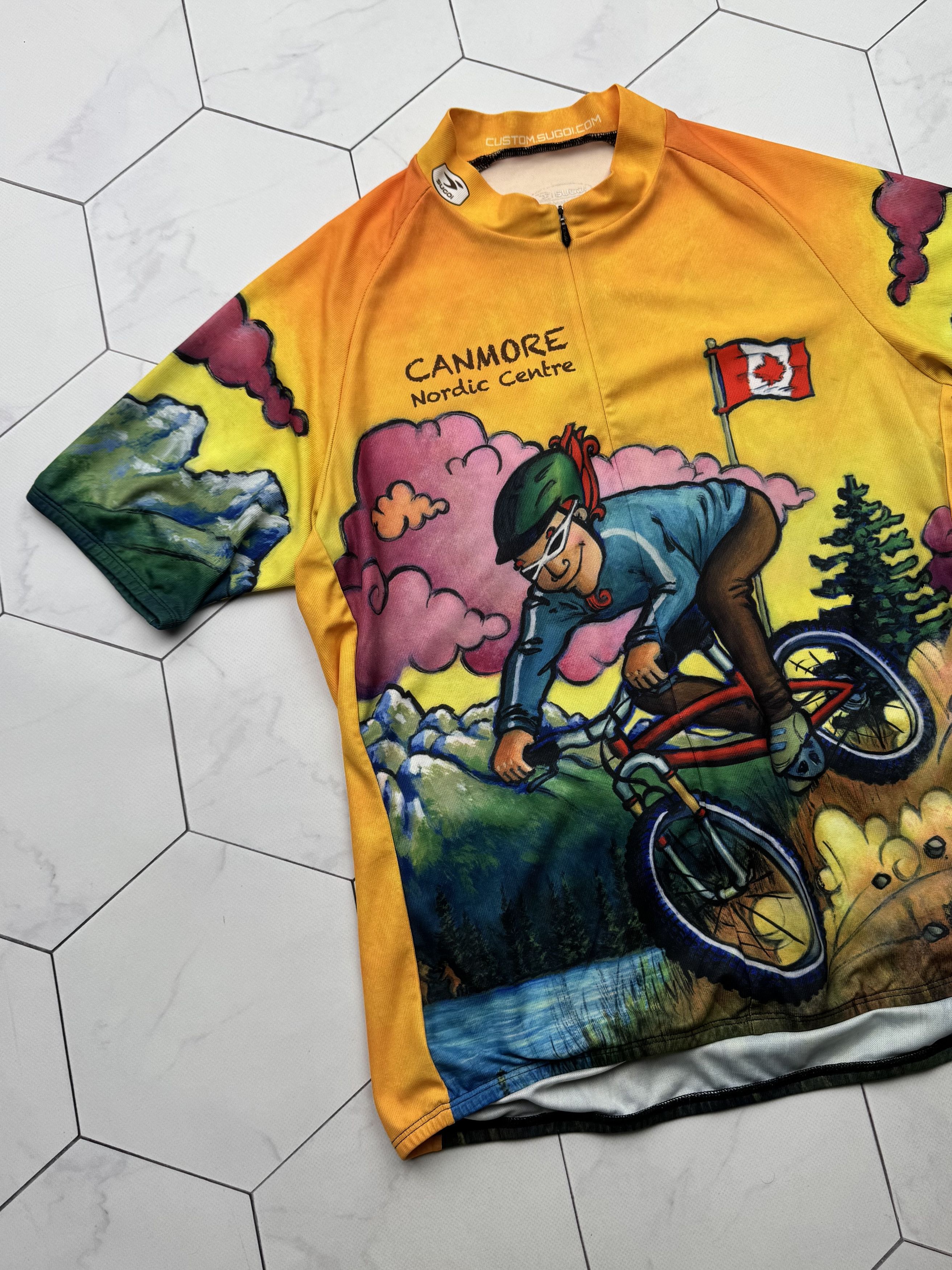 Japanese Brand Sugoi Cycle Jersey (B5) Size US XL / EU 56 / 4 - 2 Thumbnail
