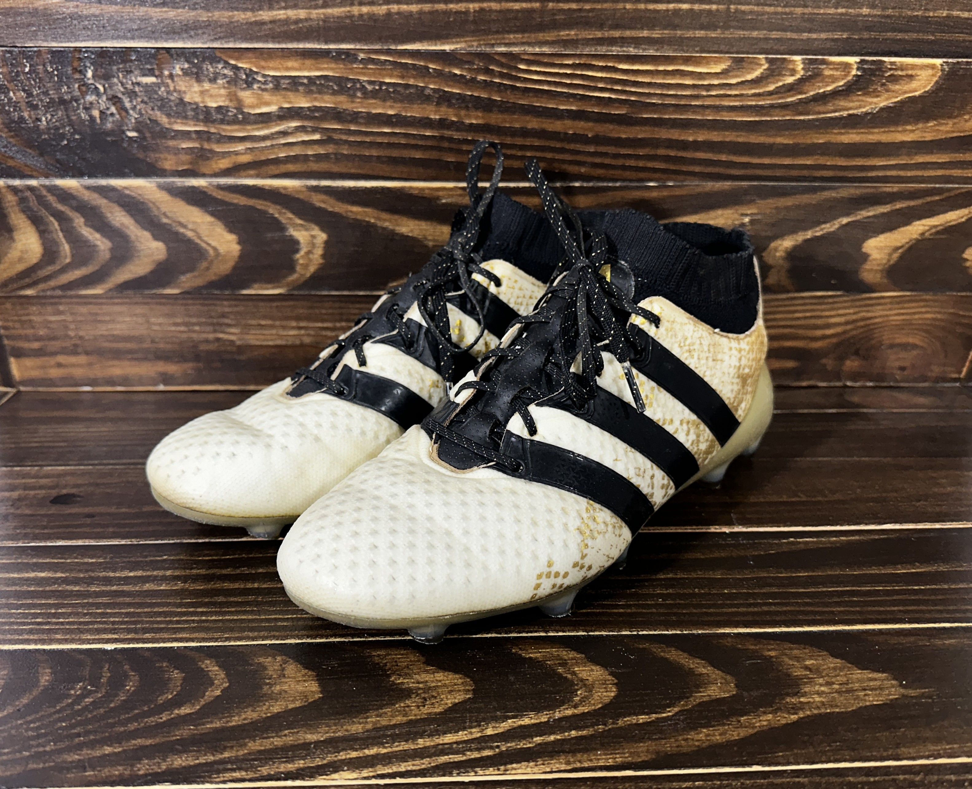 Adidas Adidas Ace 16.1 PrimeKnit FG Men's Football Cleats Boots Size US 7.5 / EU 40-41 - 17 Thumbnail