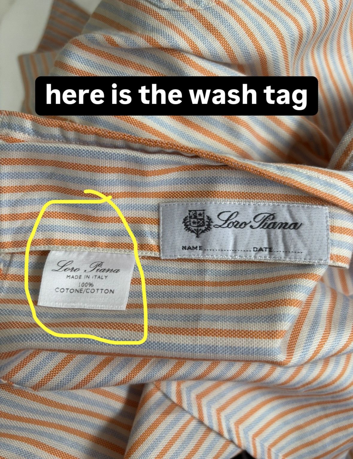 Loro Piana Striped Cotton Shirt Size US XL / EU 56 / 4 - 10 Thumbnail