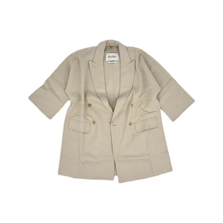 Max Mara MaxMara Stylish Minimalist Long Sleeve Coat 0079 Size M / US 6-8 / IT 42-44 - 1 Thumbnail