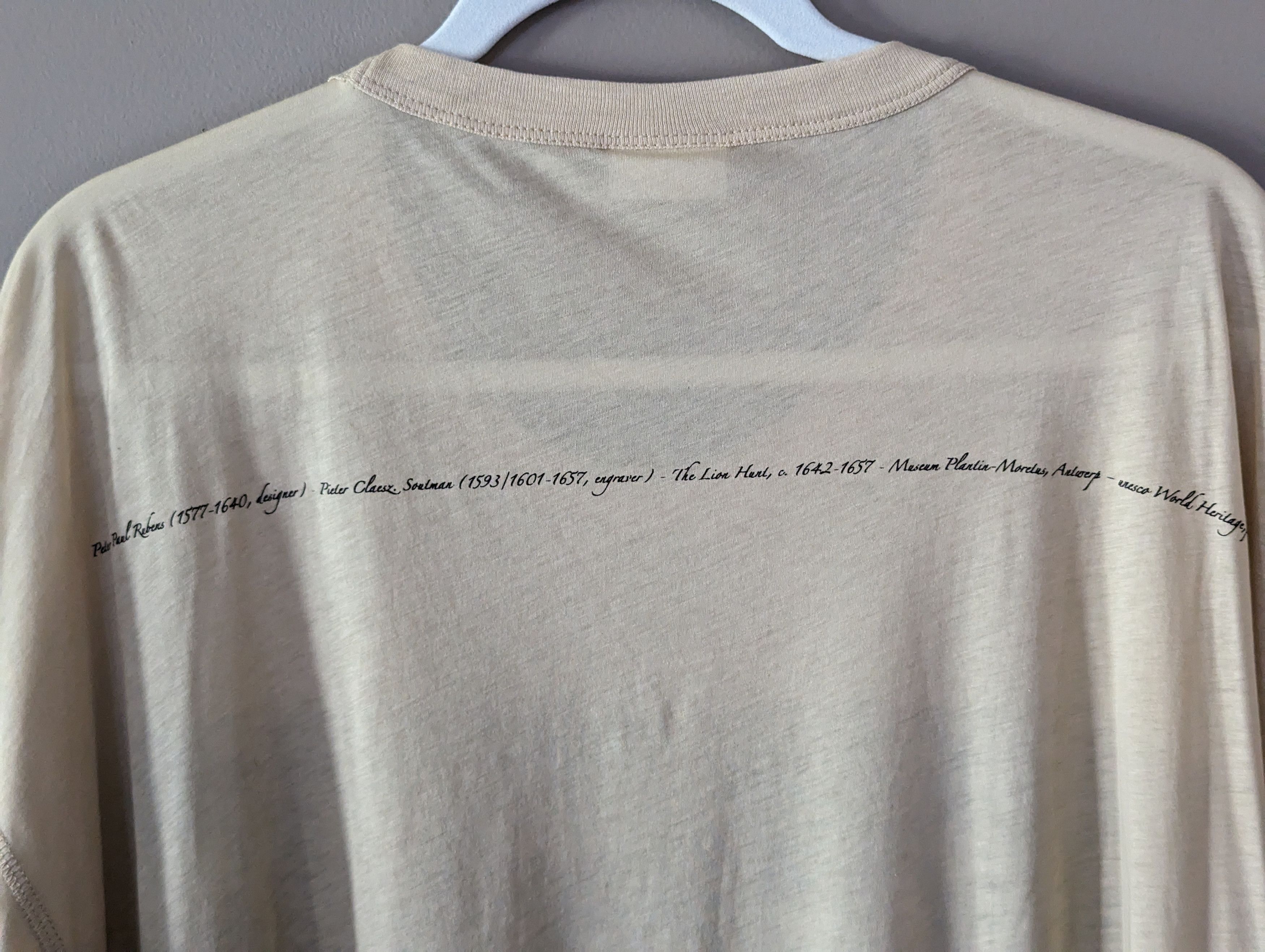 Dries Van Noten 💥DRIES VAN NOTEN💥 (Large) Oversized print Tee Size US L / EU 52-54 / 3 - 3 Thumbnail